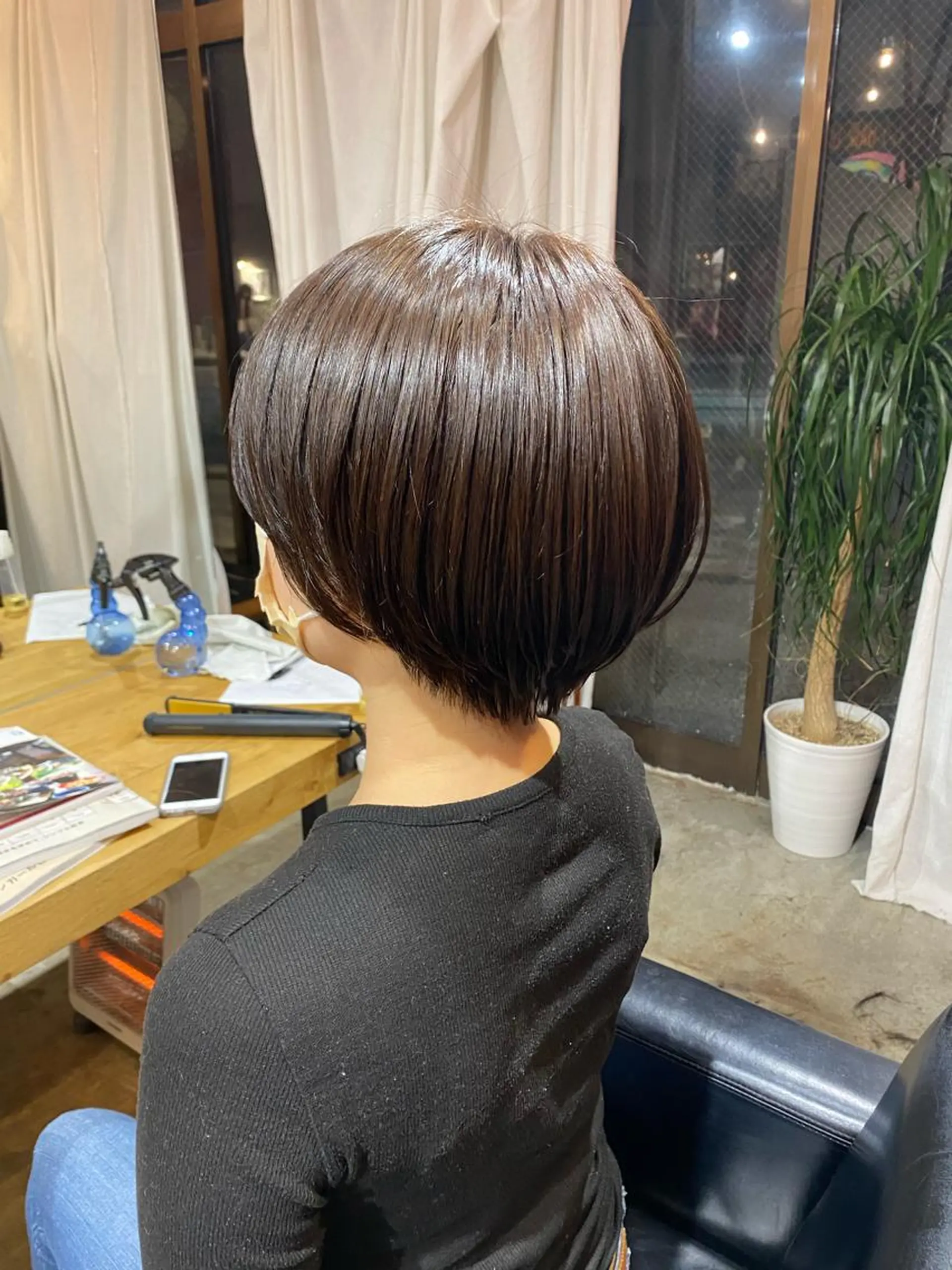 ショート 小日向 沙織のヘアスタイル