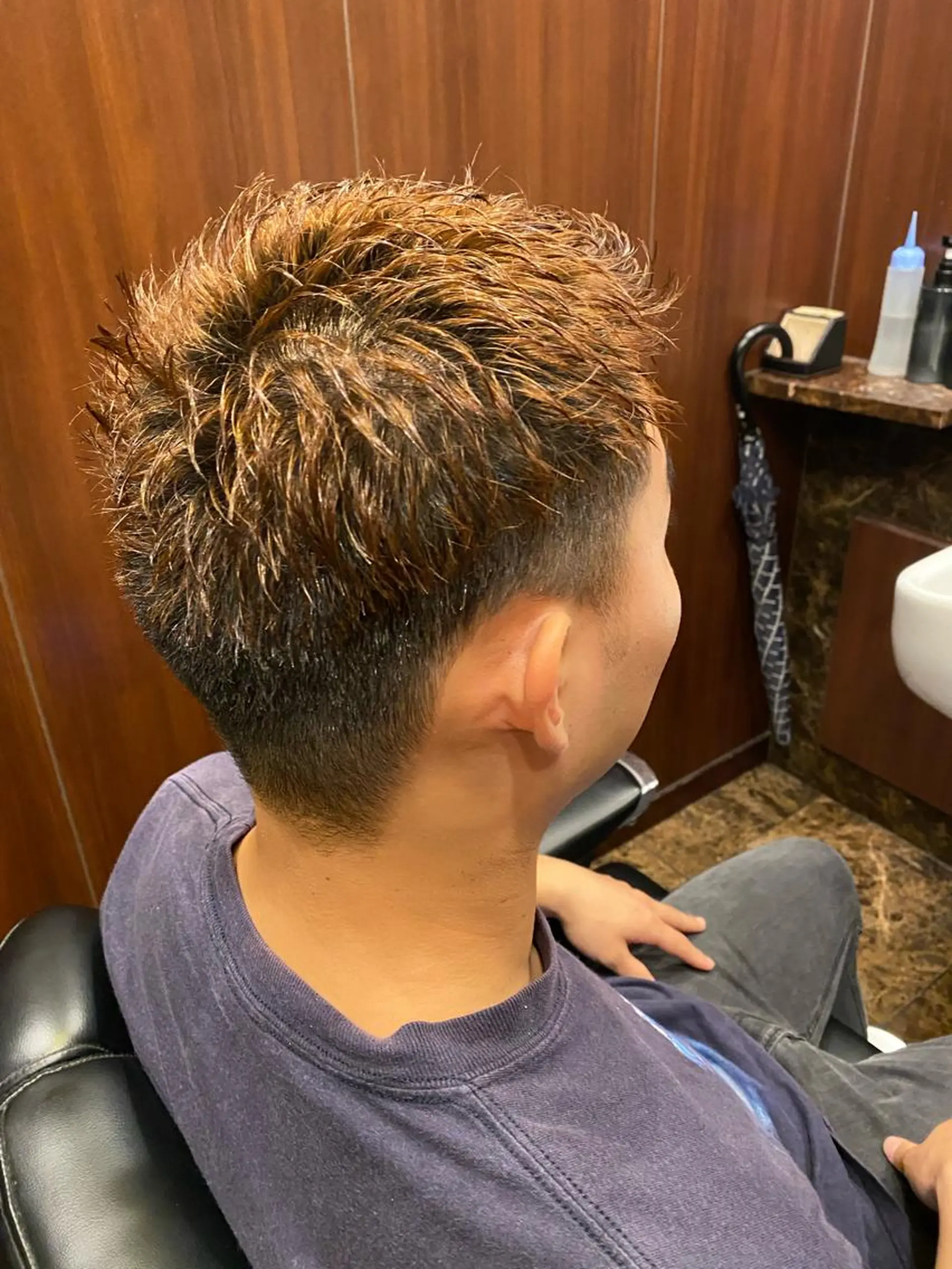 ショート メンズ ヒロ銀座ヘアーサロン池袋 サンシャイン通り店所属・カットモデル 募集/松本大岐のヘアスタイル