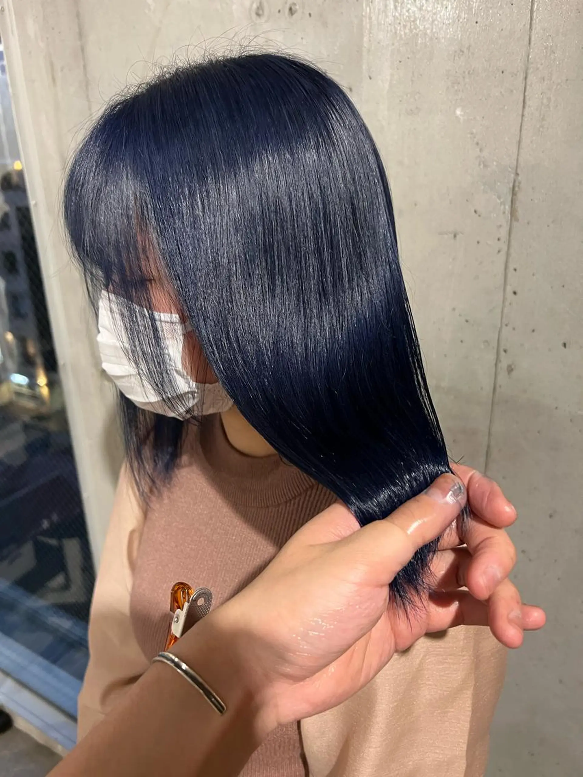 ミディアム カラー バレイヤージュ ブリーチ ケアブリーチ ハイライトカラー インナーカラー ヘアカラー トリートメント lani 天神大名/ブリーチのヘアスタイル