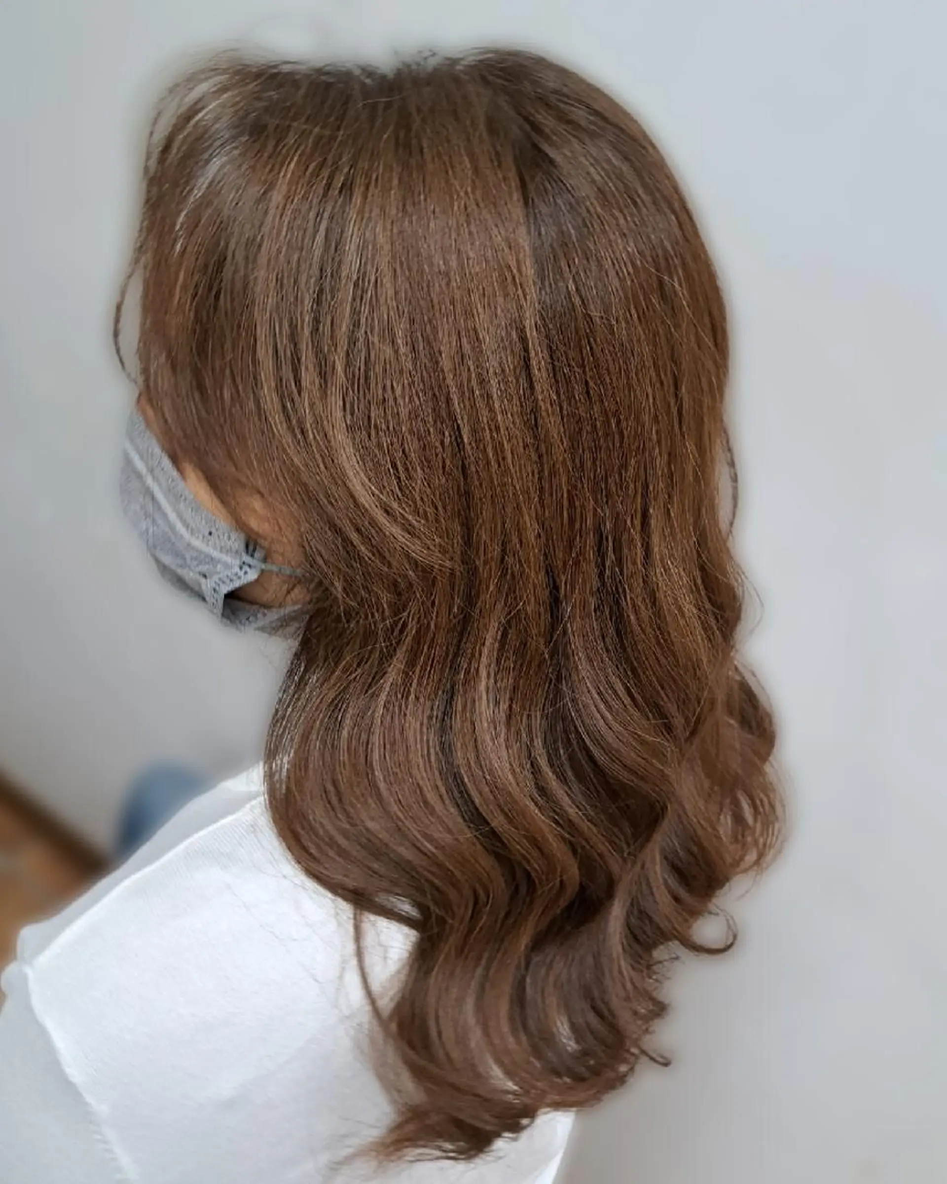 ロング カラー カット ヘアカラー 💜𝑳𝑼𝑵𝑨 🌻母良田愛美🌻のヘアスタイル