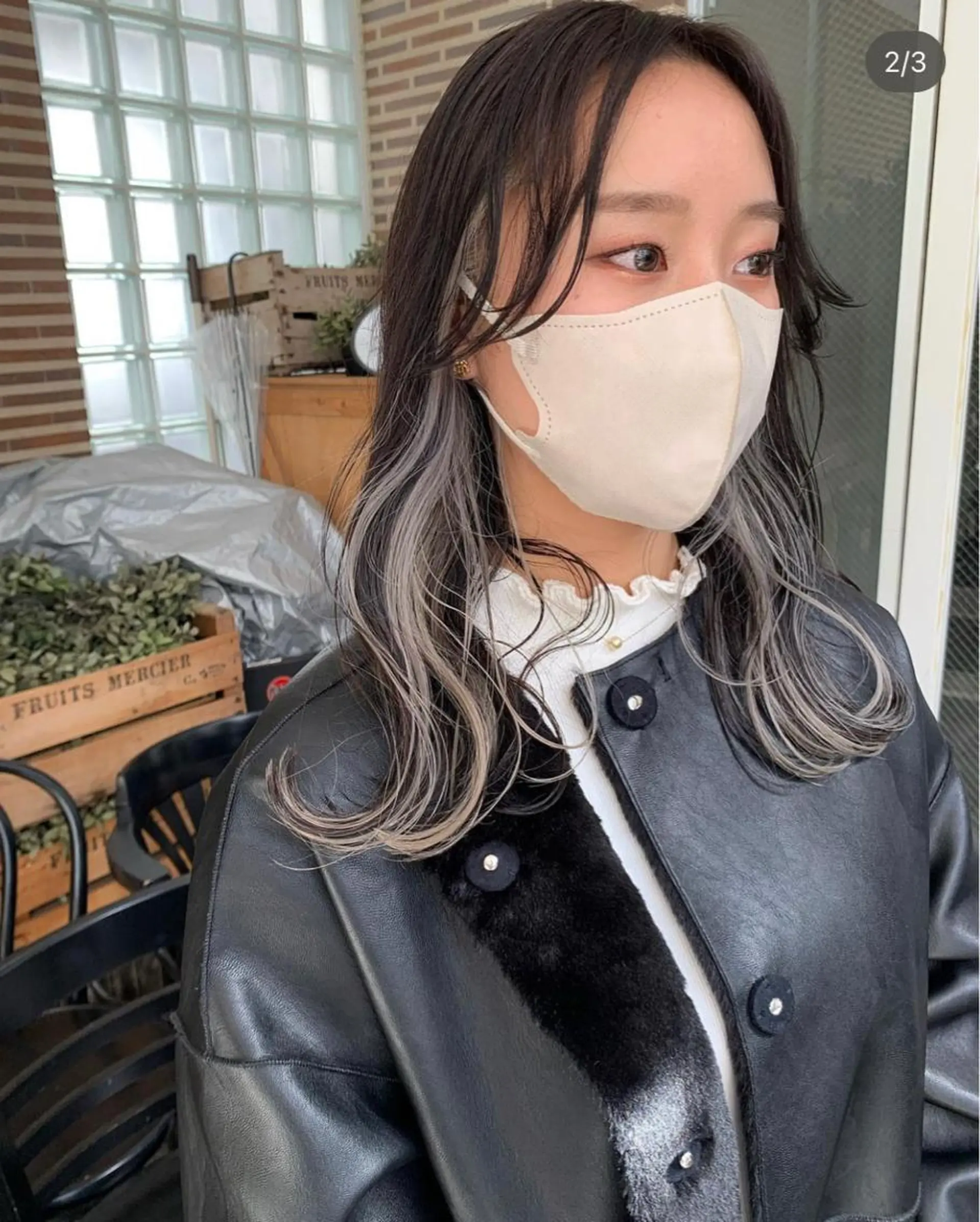 セミロング ヘアカラー トリートメント 小森 祐希のヘアスタイル