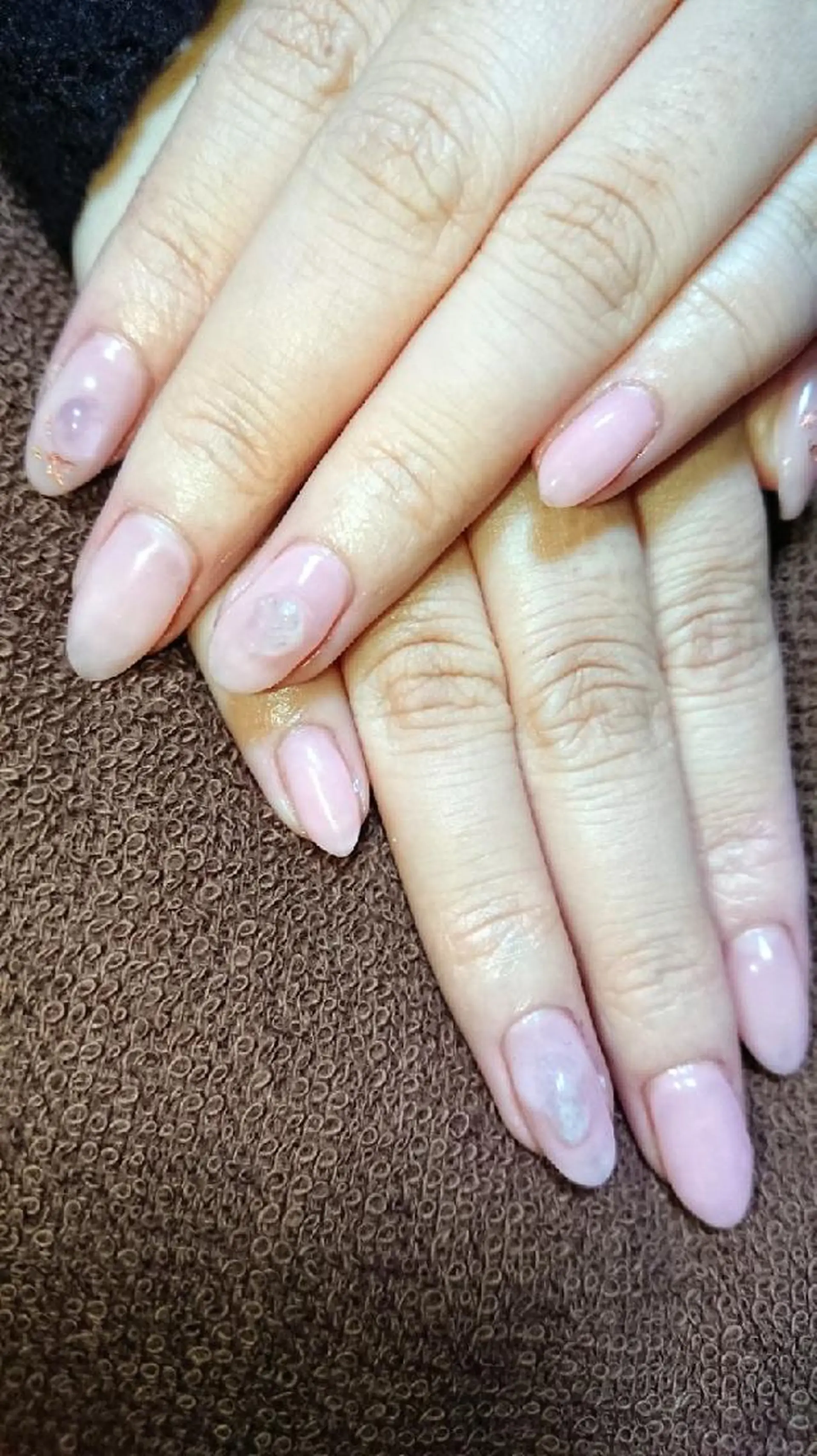 ネイル ワンカラーネイル ストーンネイル Salon de gypsophileのネイルデザイン