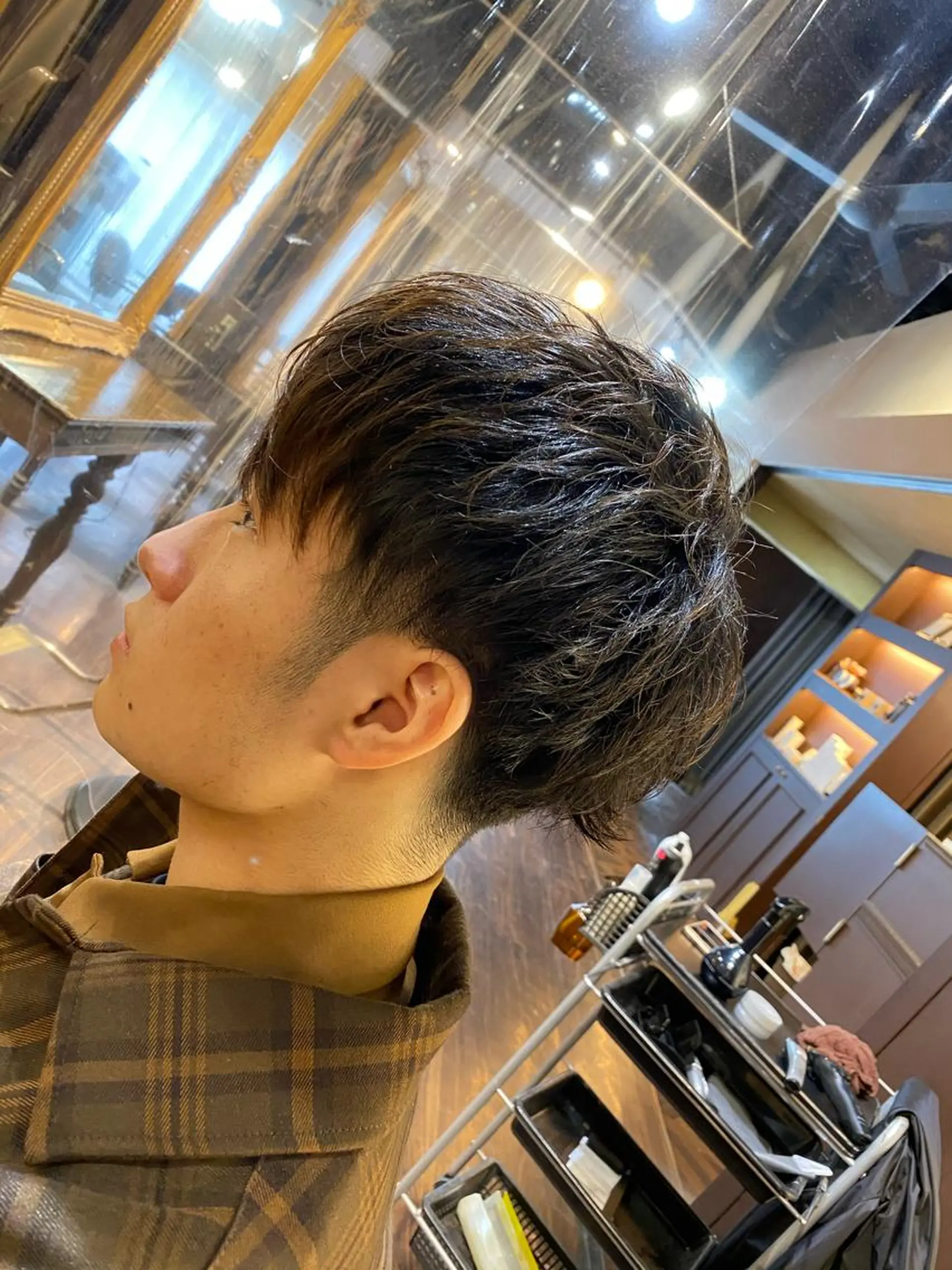 メンズ マッシュ メンズサロンANDY 御堂筋なんば店所属・大阪メンズヘアのプロ 高橋 直希のヘアスタイル
