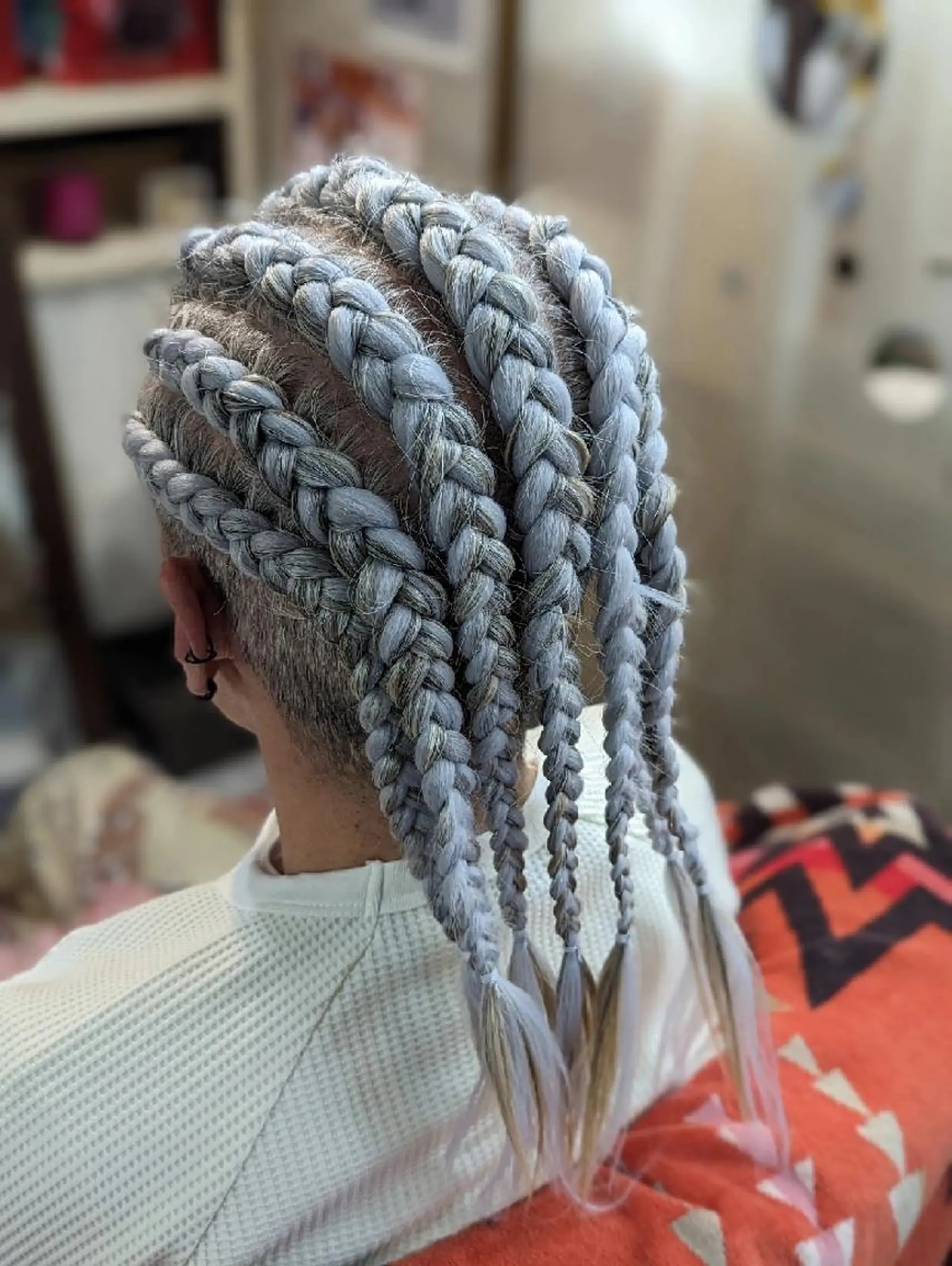 セミロング ヘアアレンジ キッズ エクステ エクステ scamp ★のヘアスタイル