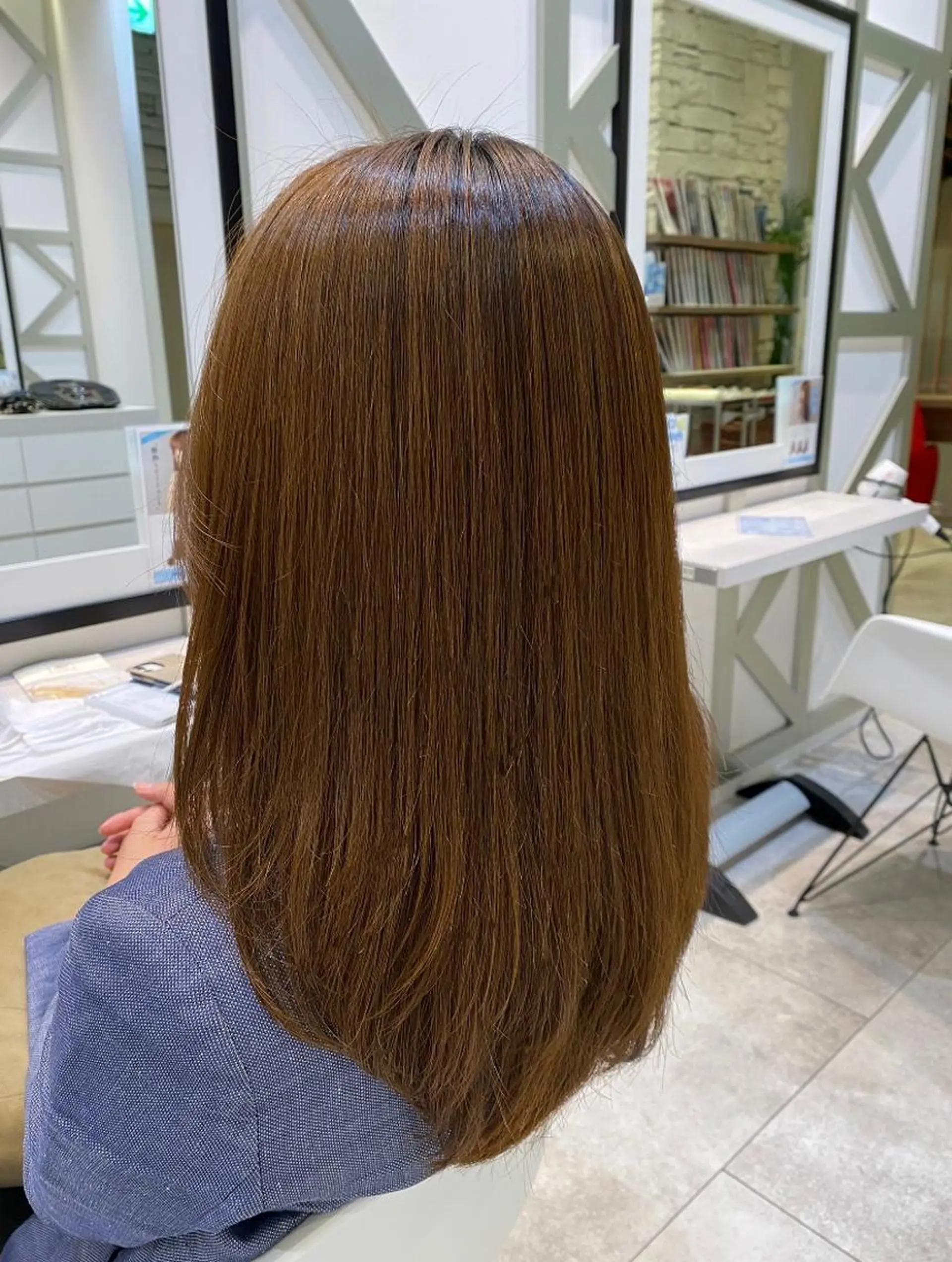 ロング カラー カット ヘアカラー 内藤 裕真  k-twoのヘアスタイル