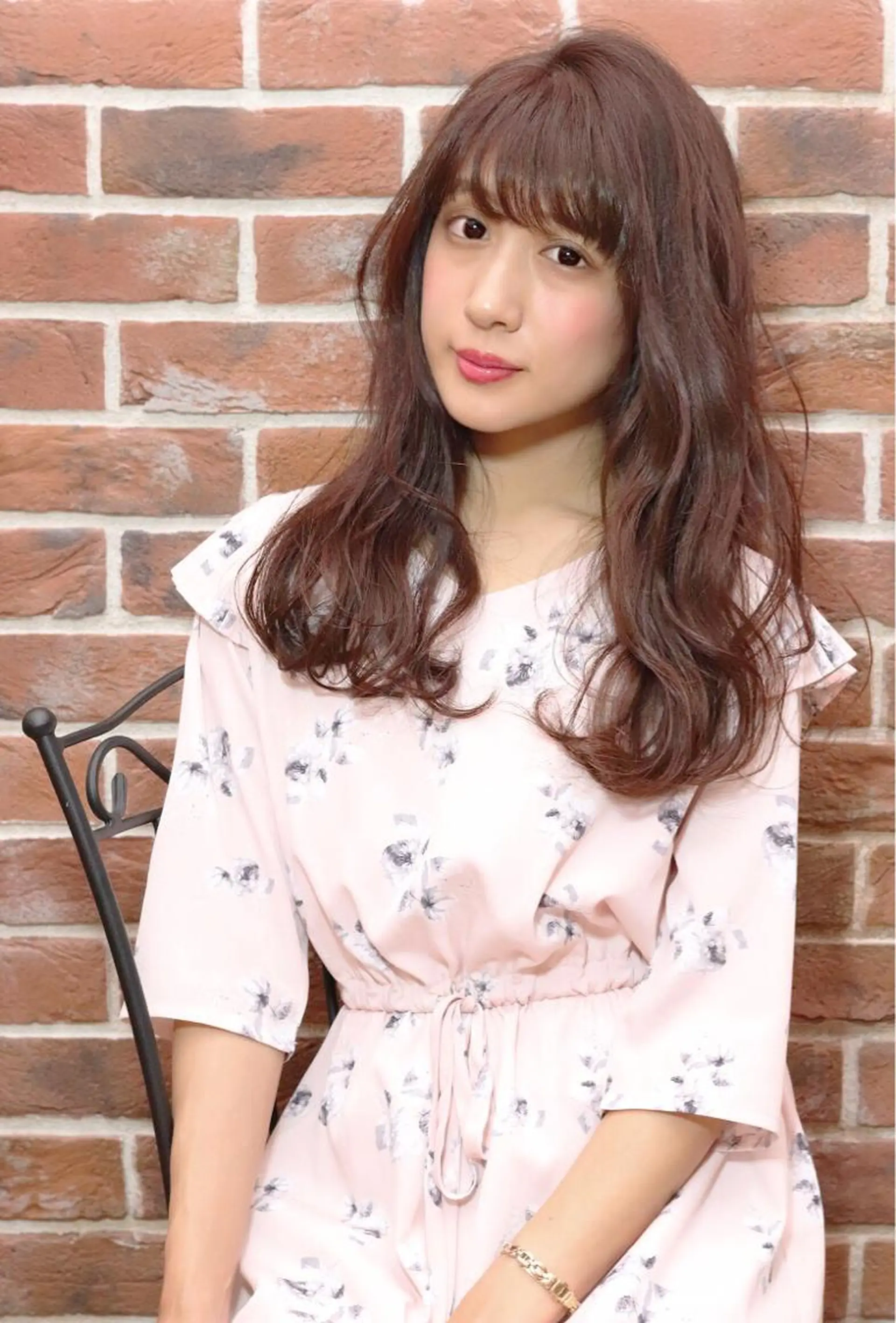 ミディアム カラー パーマ 🤲ヘッドスパ🤲 たにぐち✂️あつしのヘアスタイル
