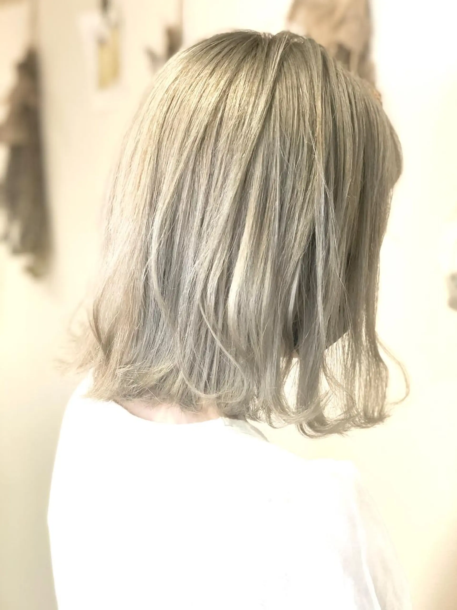 ミディアム ヘアカラー 門田 恭弥のヘアスタイル