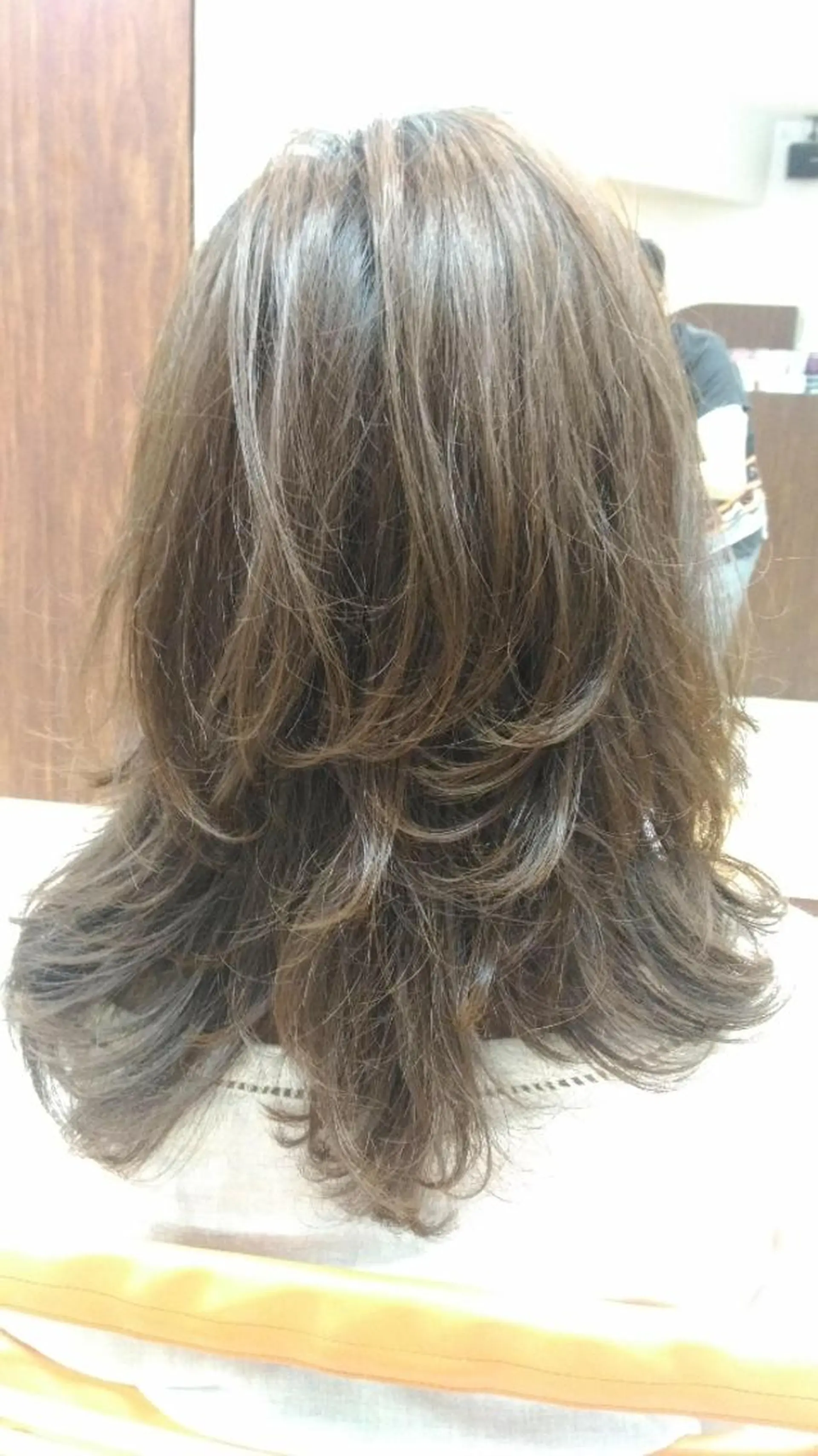 セミロング カラー ⛑️髪質改善請負人 ⛑️ヤマザキタカヒトのヘアスタイル