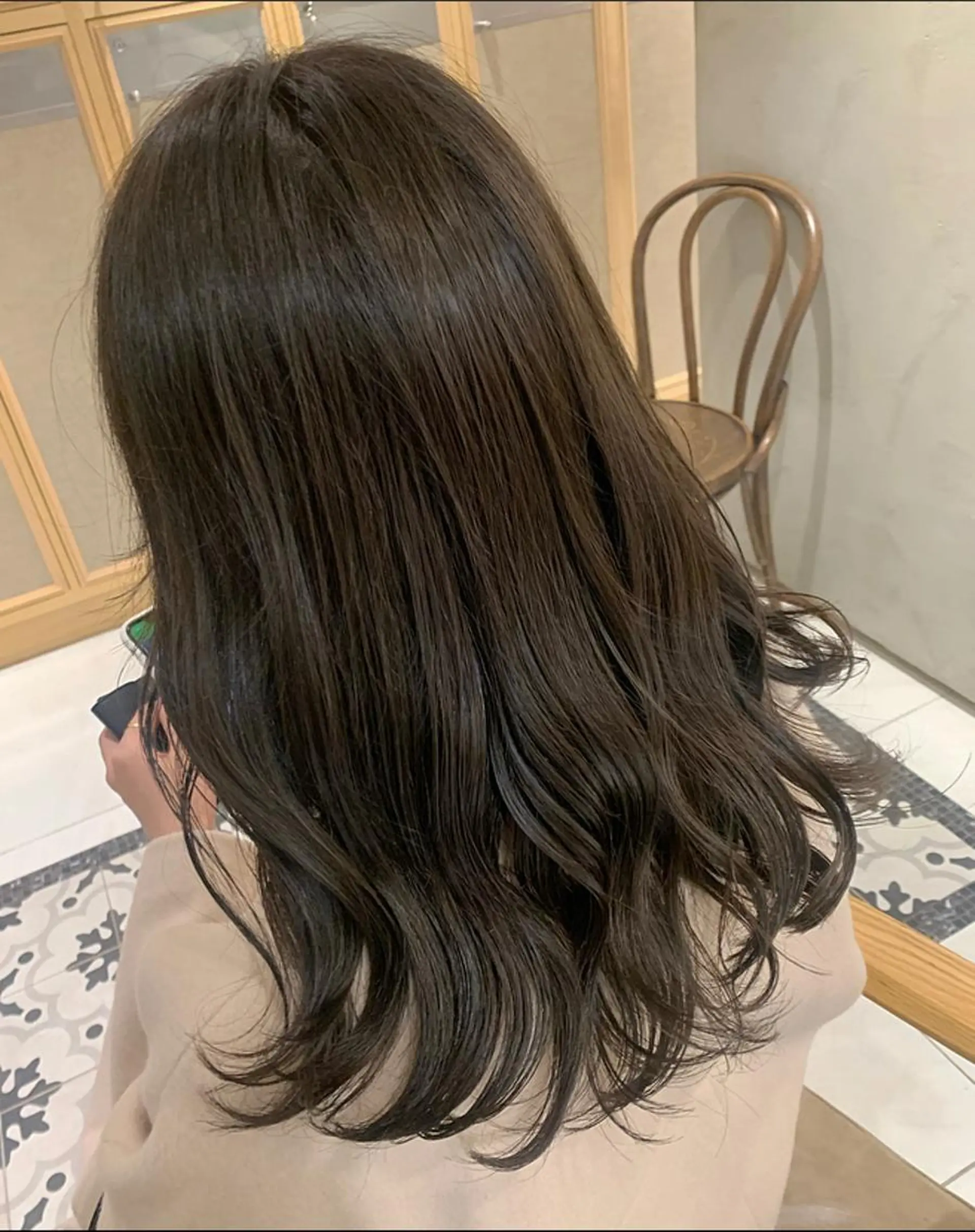 カラー ヘアカラー トリートメント ヘッドスパ ヘアセット ラベンダー/レイヤー カット🤎mamiのヘアスタイル