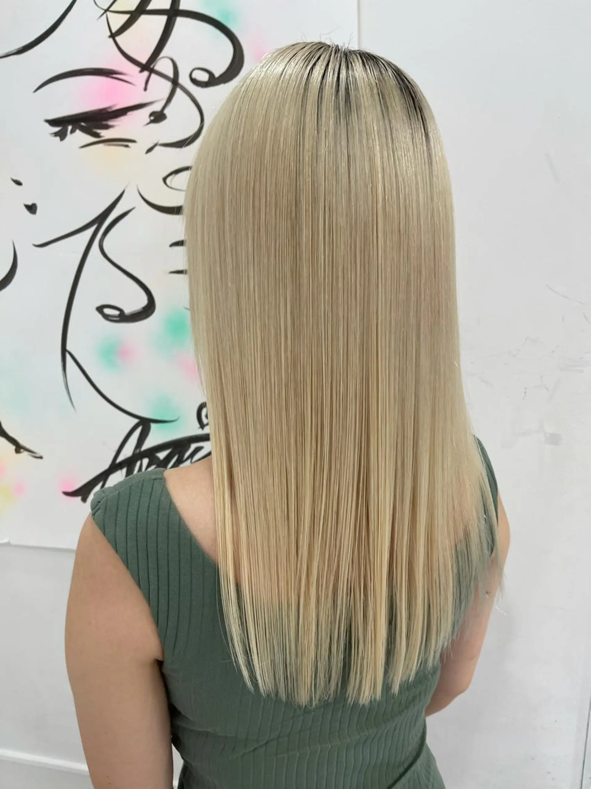 ロング 髪質改善 トリートメント トリートメント 髪質改善/縮毛矯正 /ブリーチ矯正/岡部のヘアスタイル