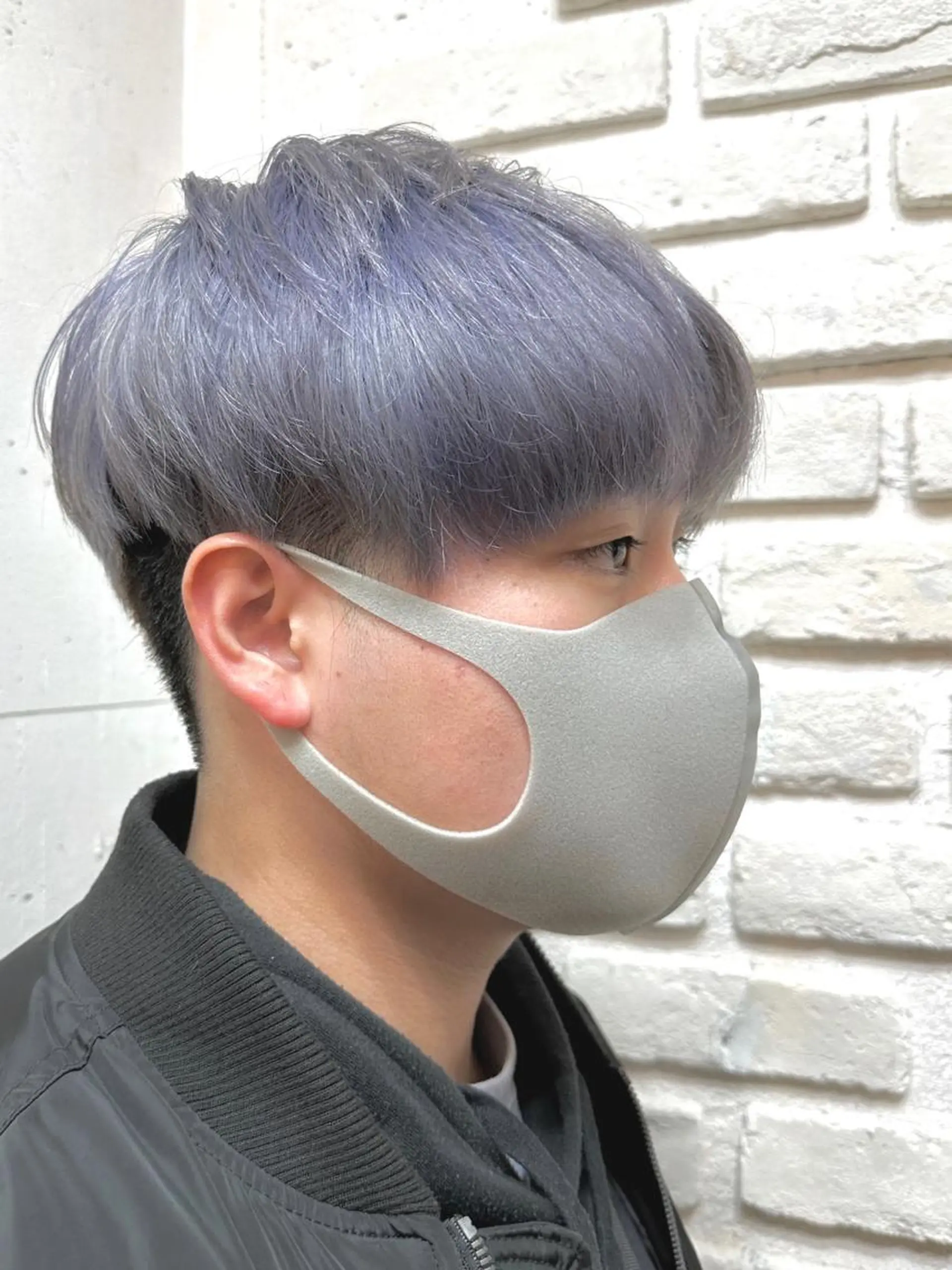 ショート カラー メンズパーマ 本多のヘアスタイル