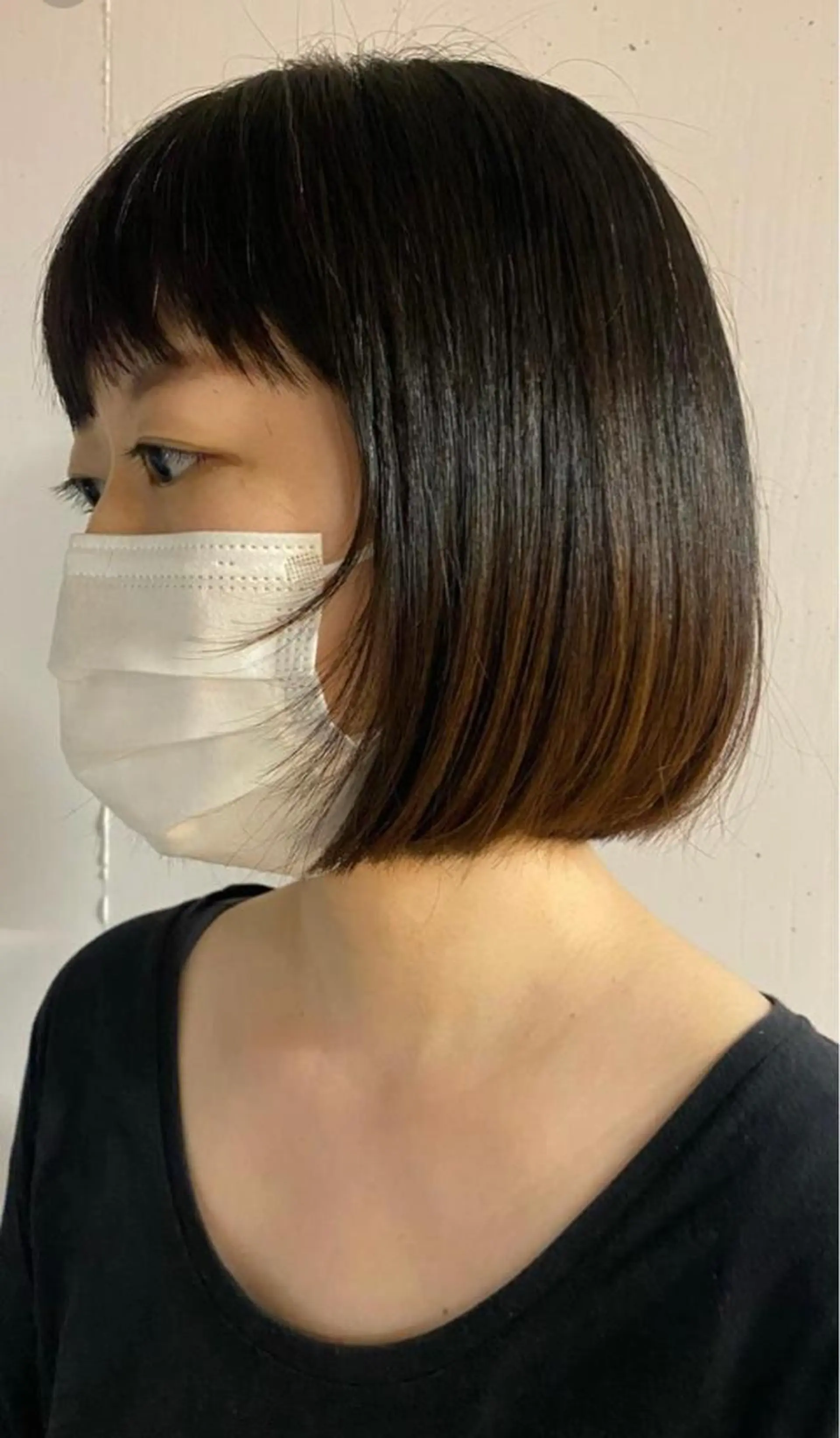 ショート ボブ Aust hair Stella新宿所属・Yuki☺︎パーマ レイヤーカットウルフのヘアスタイル