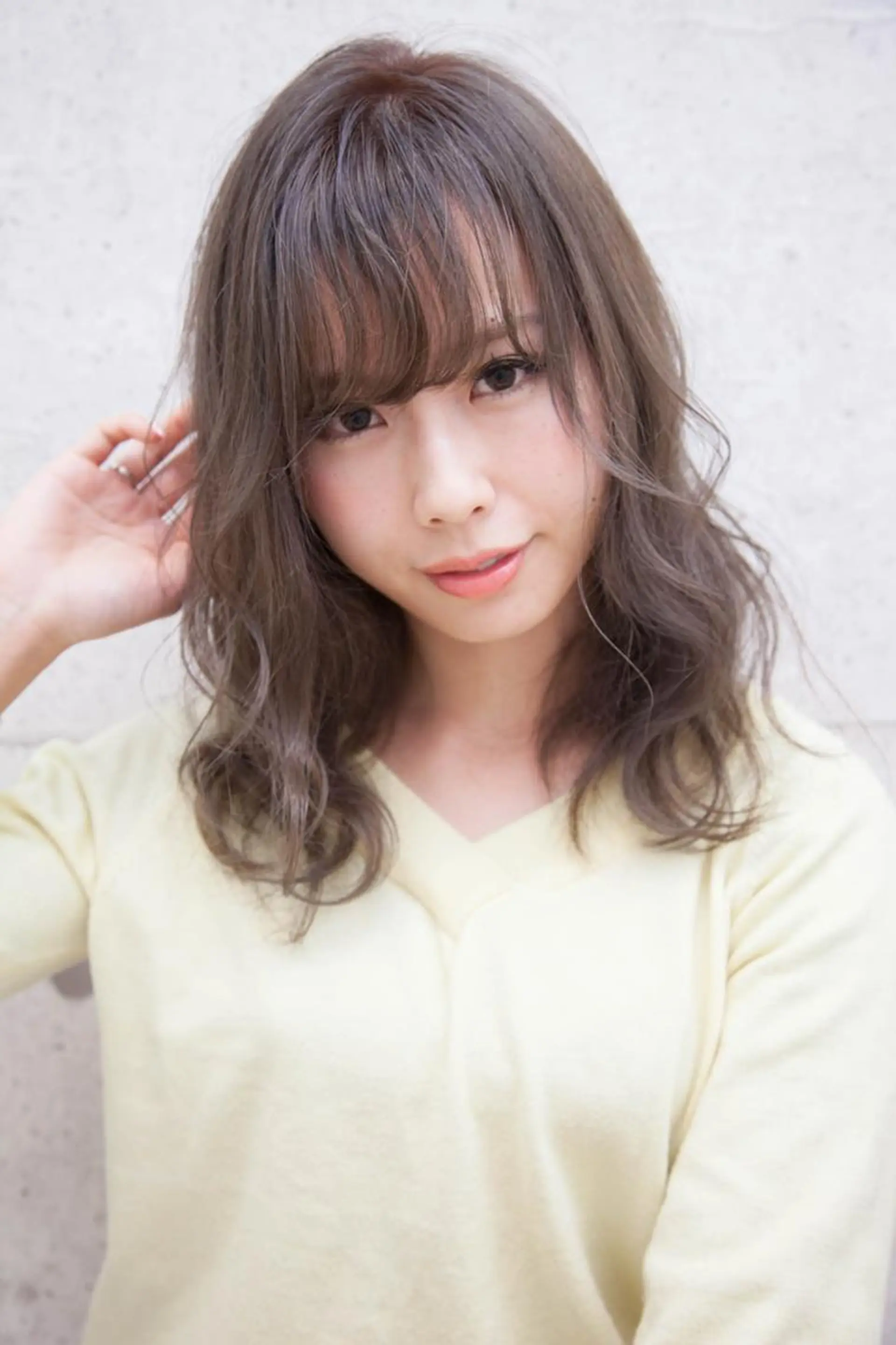 ミディアム カラー パーマ ストレートパーマ お得なクーポン掲載▼ 🌷三國祐美🌷のヘアスタイル