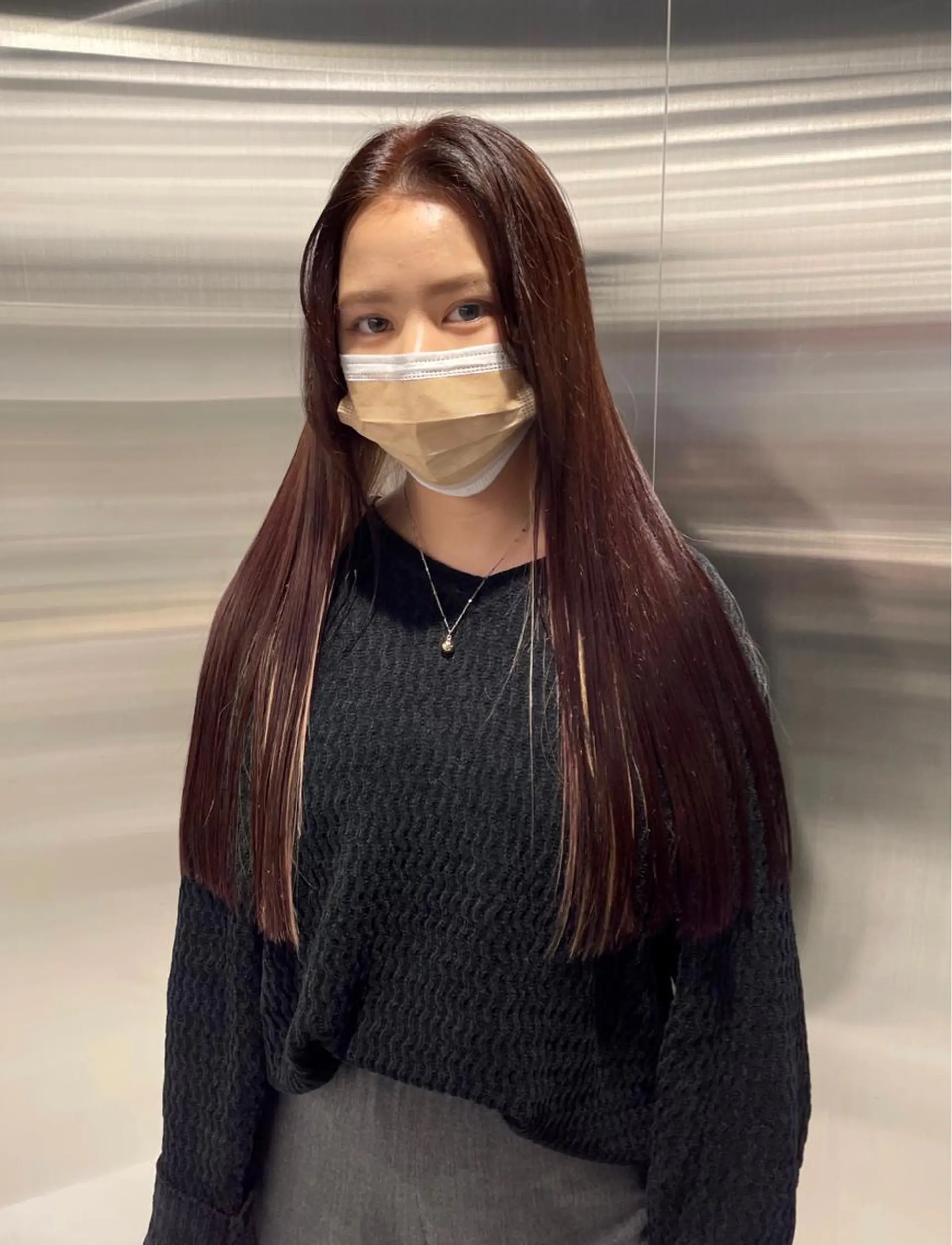 ロング カラー risa 。のヘアスタイル