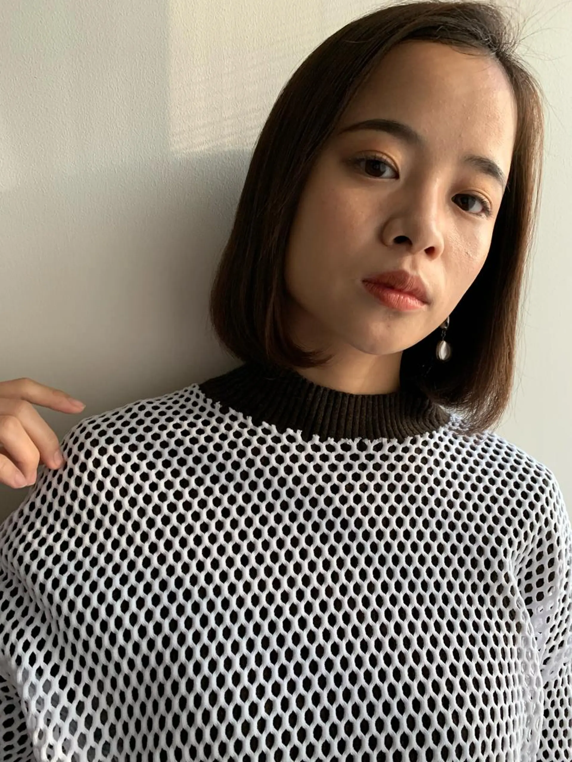 ミディアム GO TODAY SHAIR SALON 梅田NU茶屋町店所属・田中成美/レイヤー カット/透明感カラーのヘアスタイル