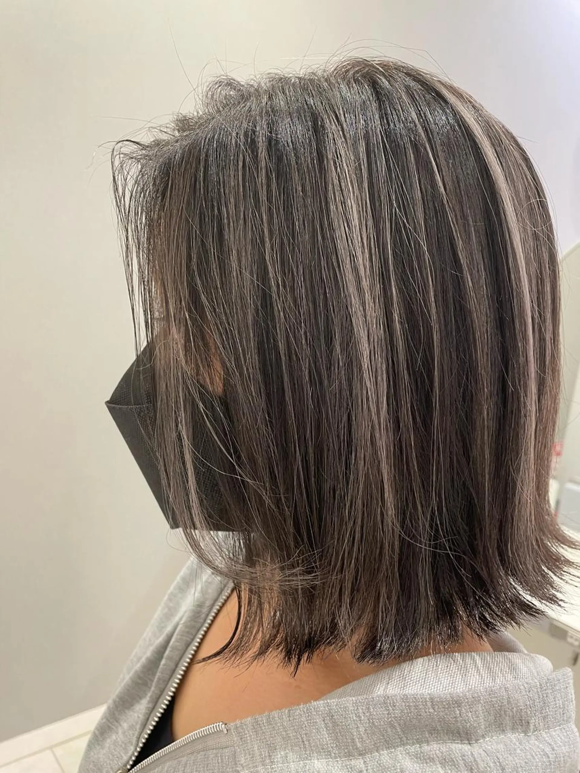 ミディアム ヘアカラー GOAT_茅ヶ崎 キシ サクラのヘアスタイル