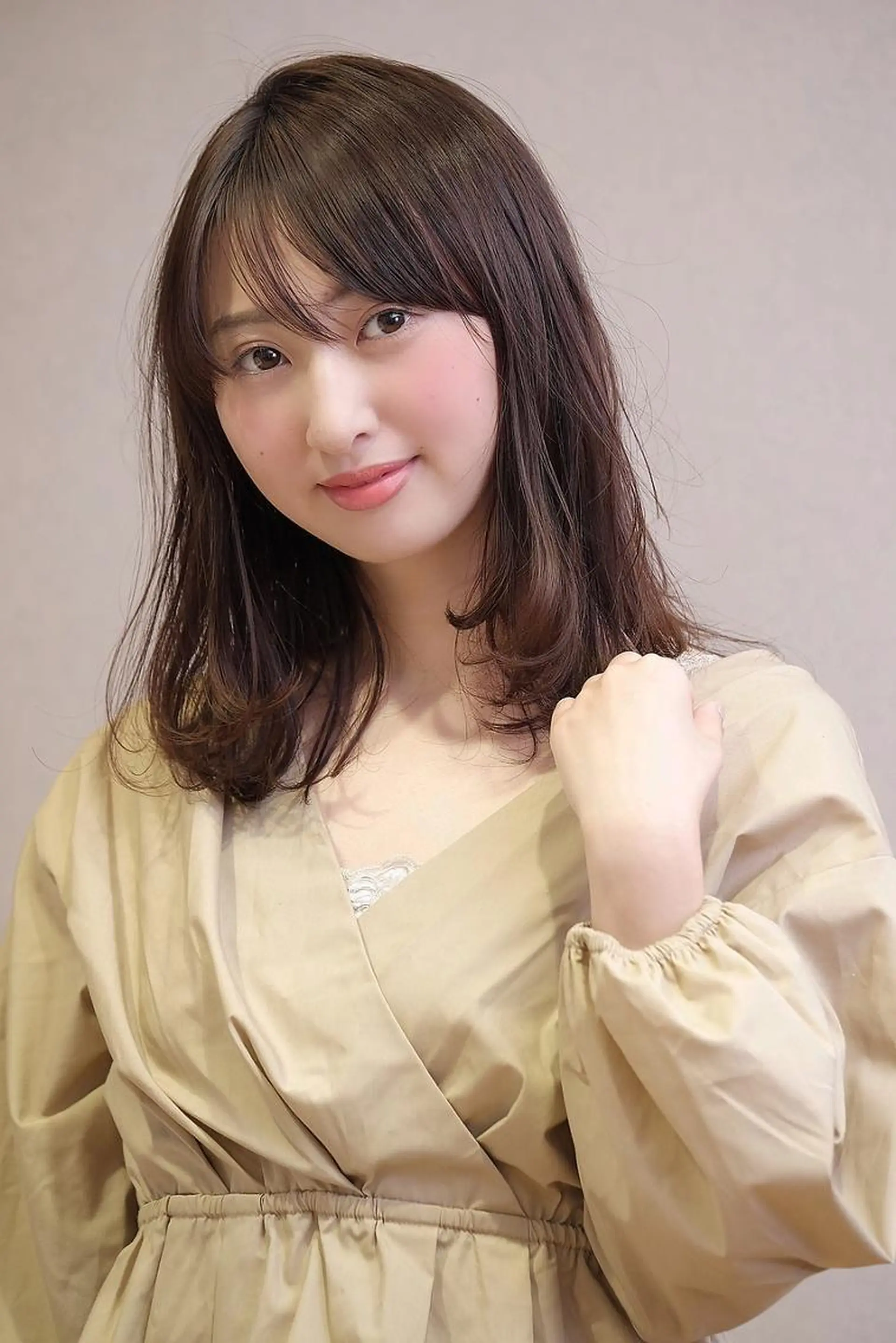 ロング ロング 佐藤 かののヘアスタイル