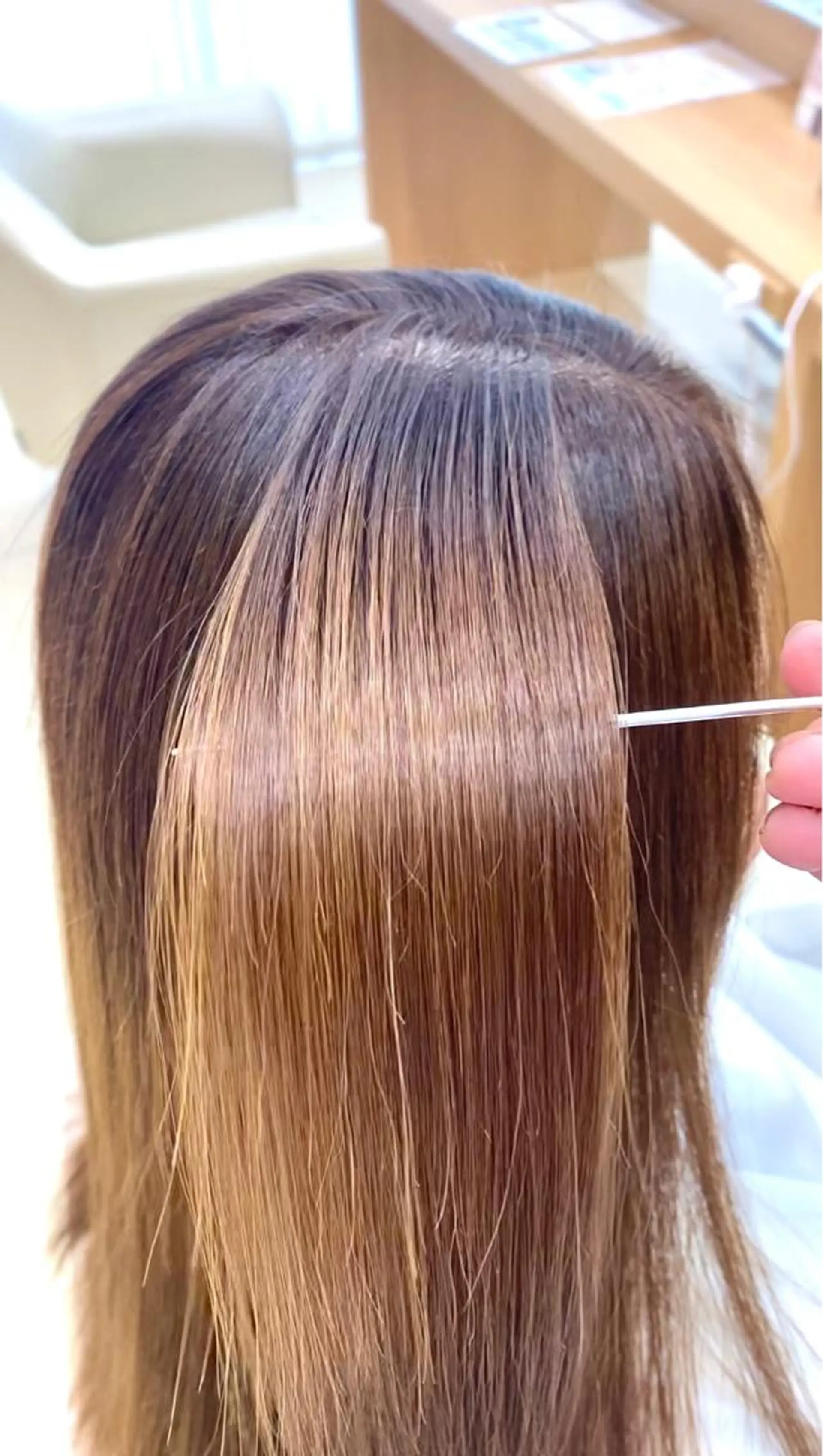 ロング パーマ レイヤーカット🍒韓 国ヘア🍒ひかりのヘアスタイル