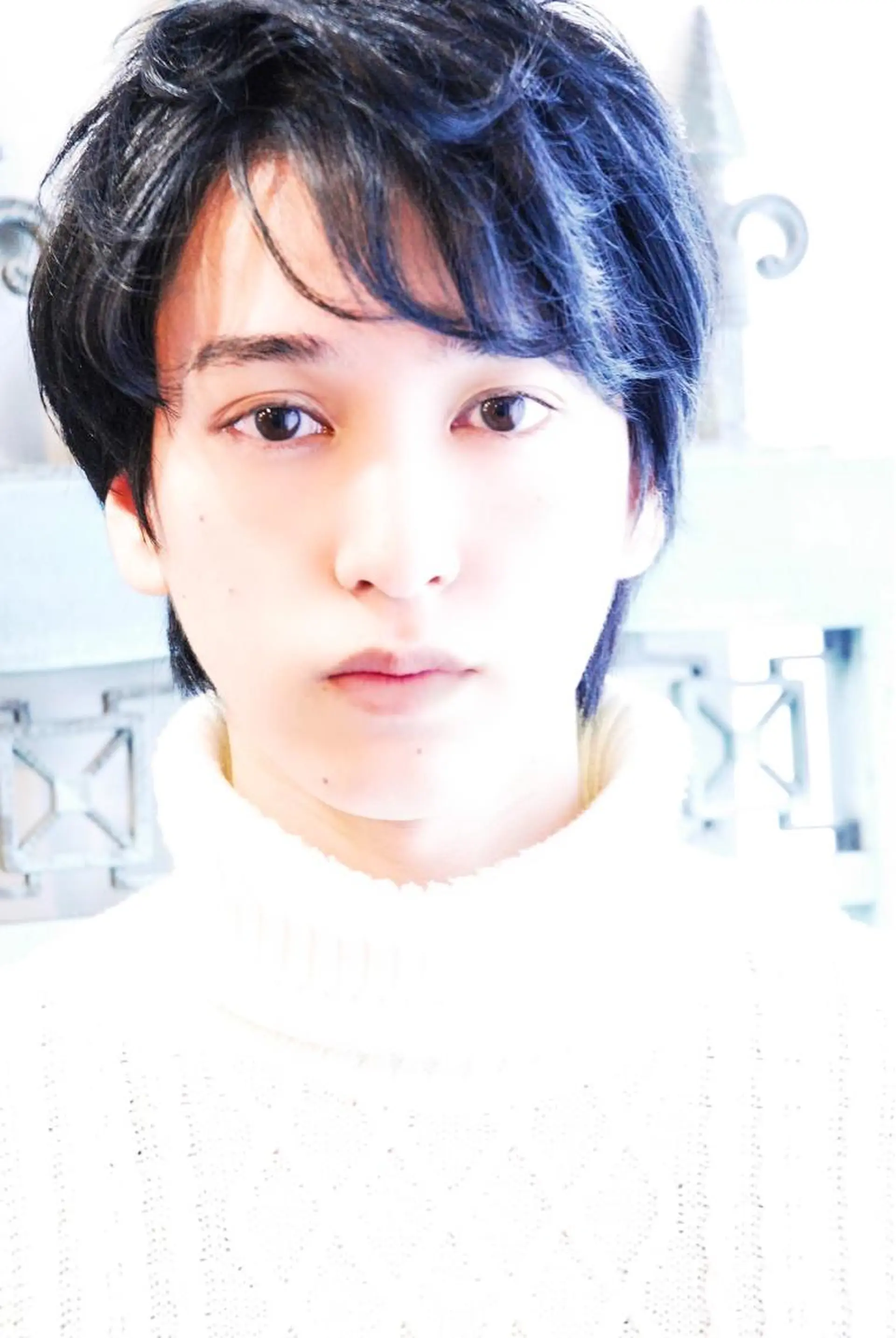 ショート カラー パーマ ヘアアレンジ メンズ カット ヘアセット 表参道Lise おおいしおりのヘアスタイル