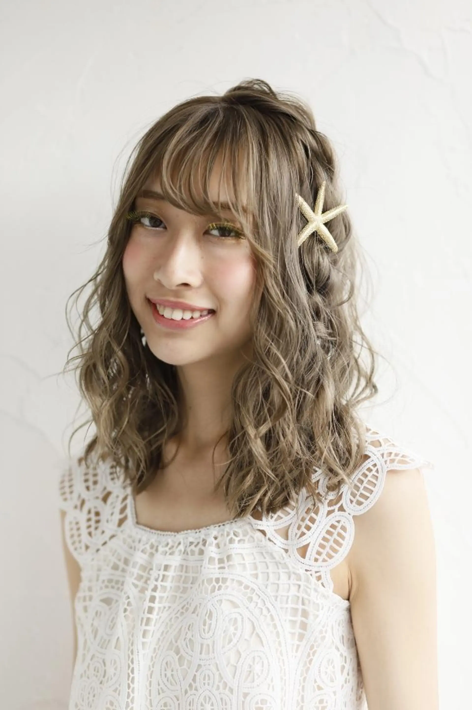 セミロング カラー CORE所属・横部 絵美のヘアスタイル