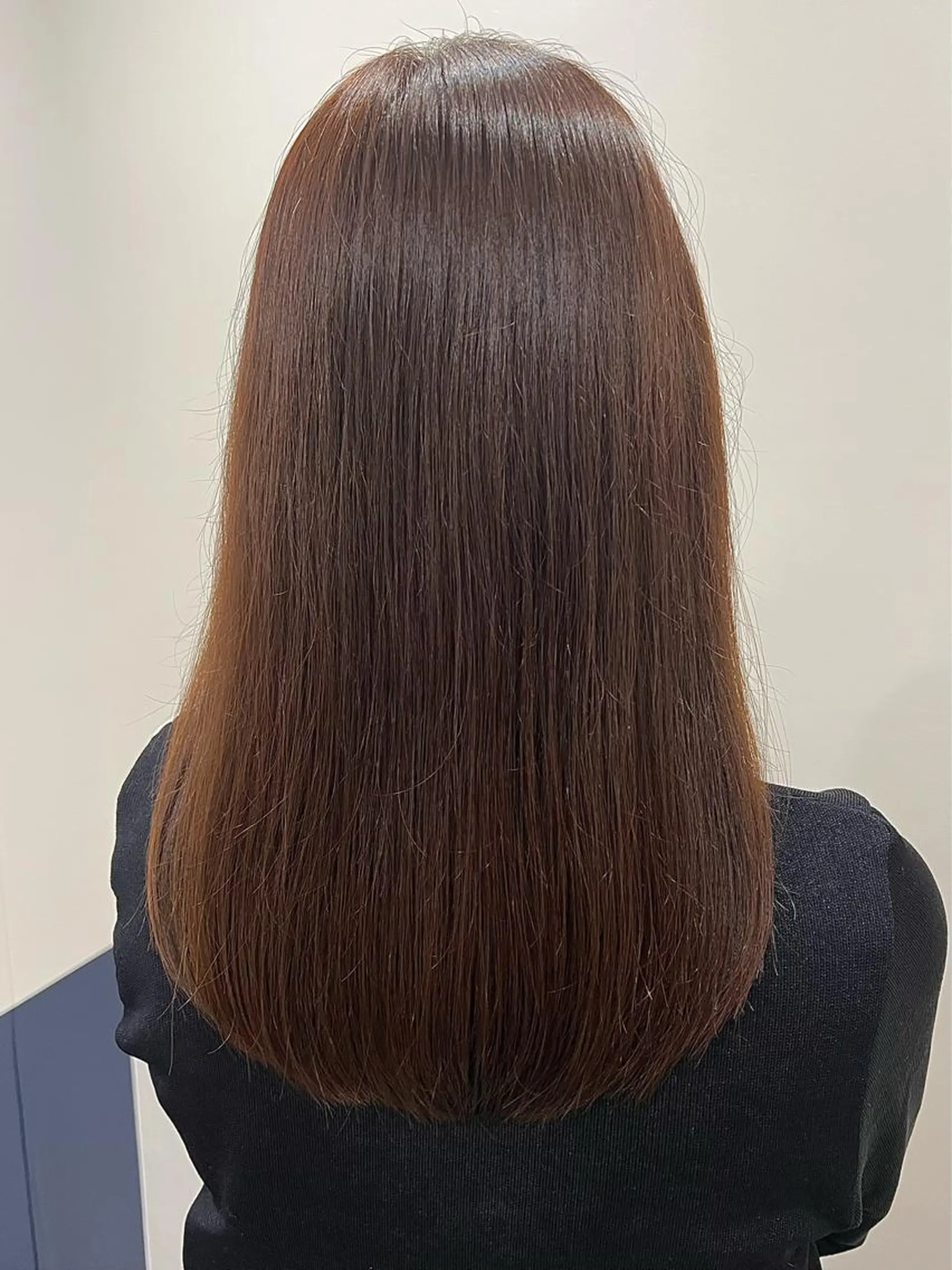 セミロング カラー ヘアアレンジ カット 縮毛矯正 トリートメント IVY joure Suzu.のヘアスタイル