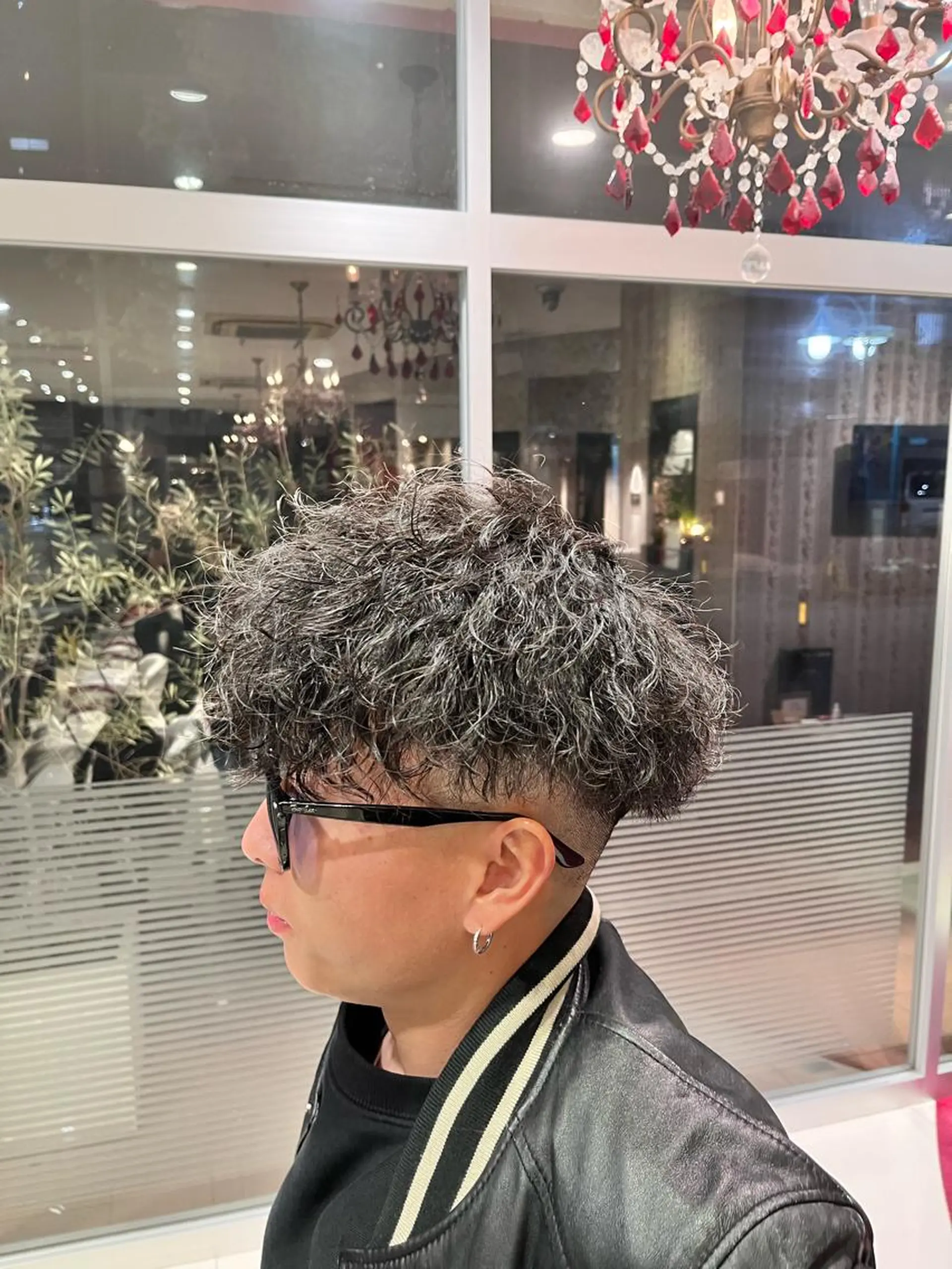 パーマ メンズ カット パーマ 5月空きあり 上野颯太のヘアスタイル