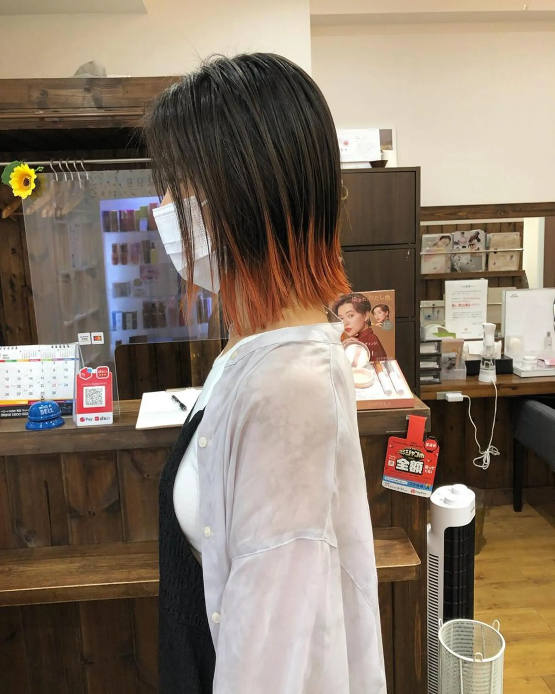 カラー アッシュ ブリーチ ダブルカラー グラデーションカラー グレージュ 🌈ハイトーン/ ワタル🌈のヘアスタイル