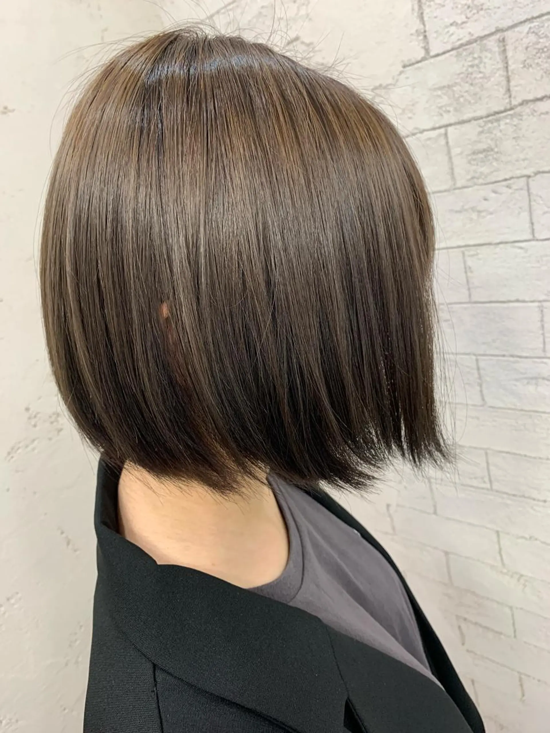 ショート カラー グラデーションカラー グレージュ 🔥ダブルカラー特化 🔥相原彰太のヘアスタイル