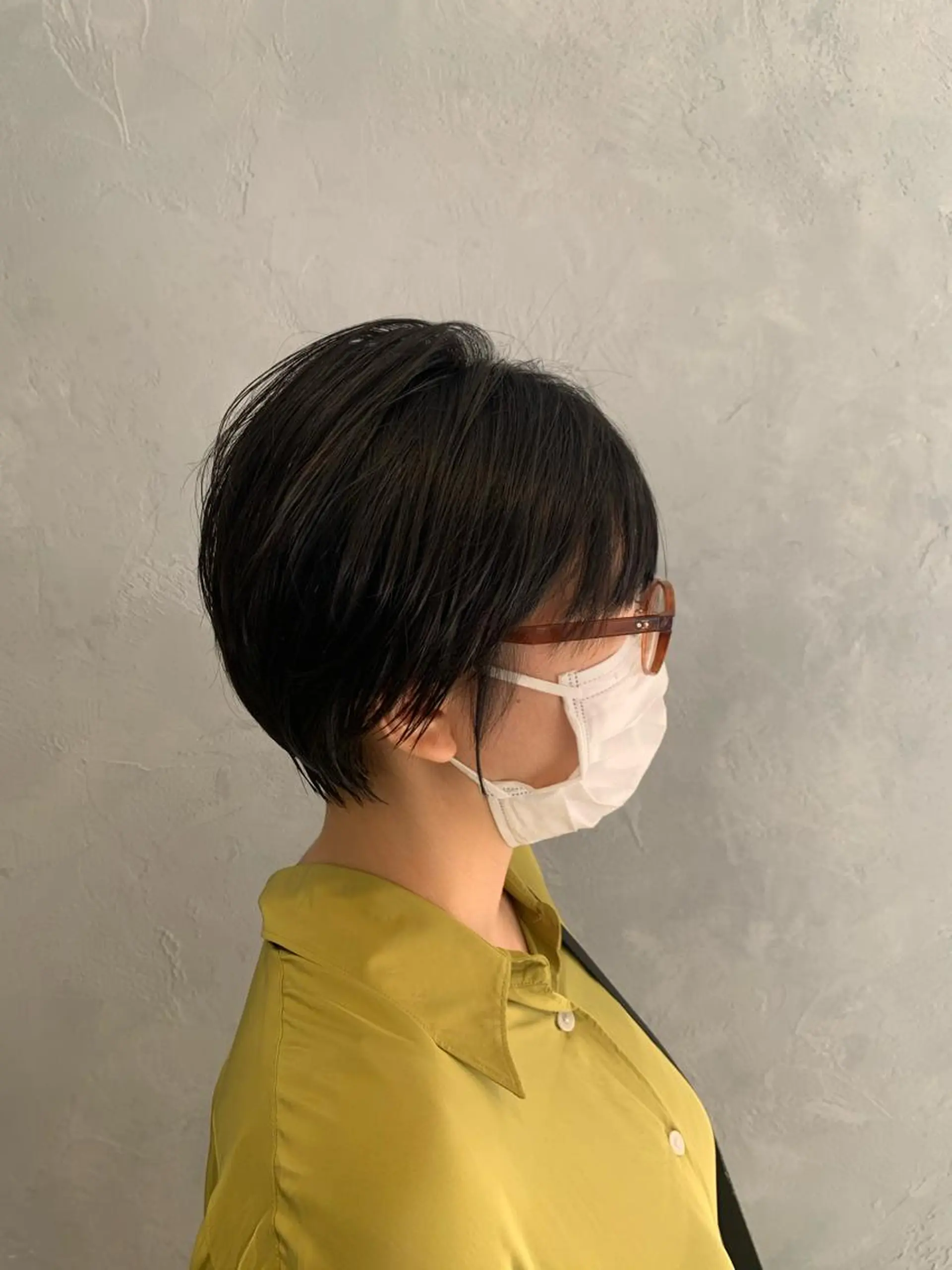 ショート ヘッドスパ 髪質改善ストレート アオヤギのヘアスタイル