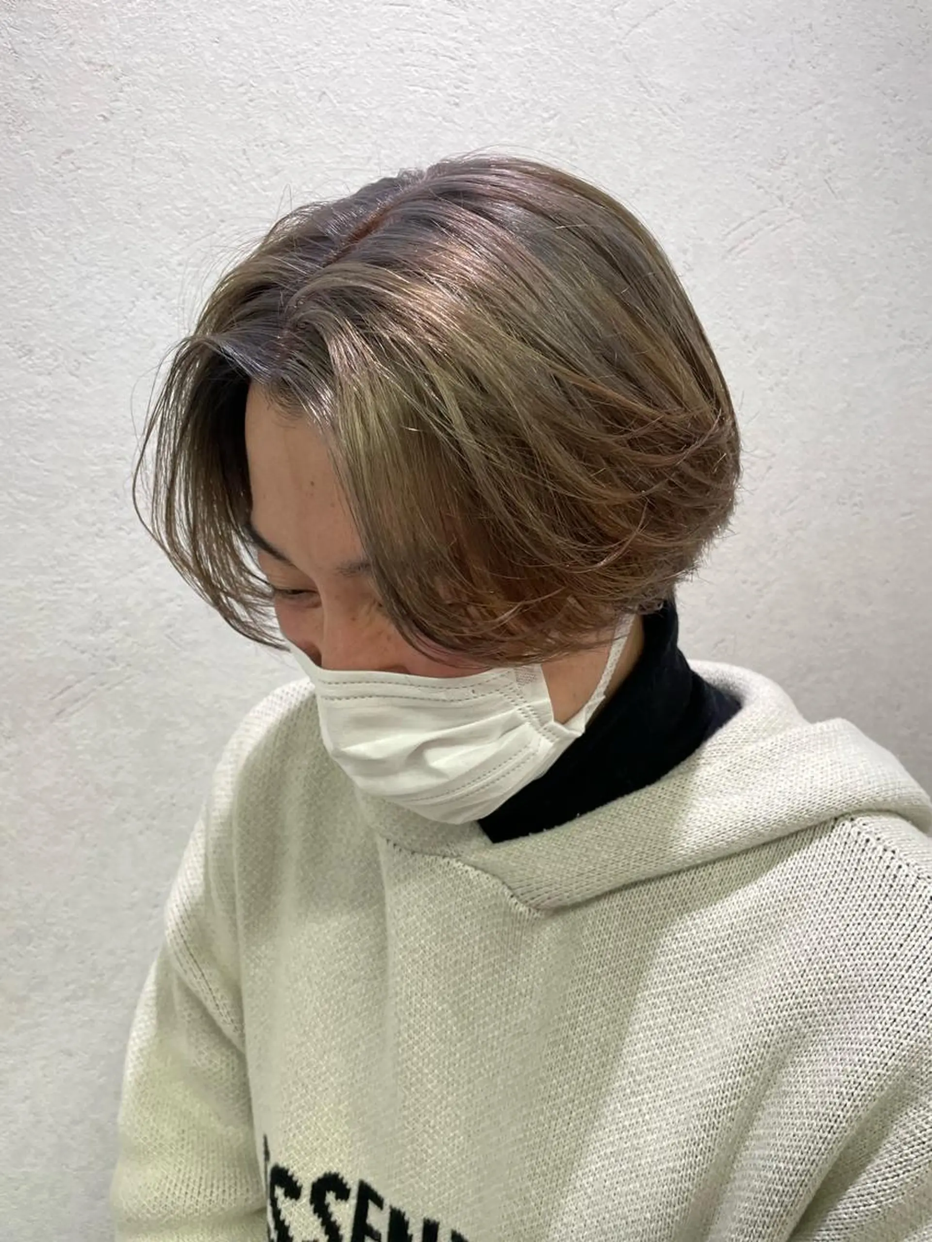 ショート カラー ヘアカラー トリートメント ブリーチ/ハイトーン 🌏💊RAINEのヘアスタイル