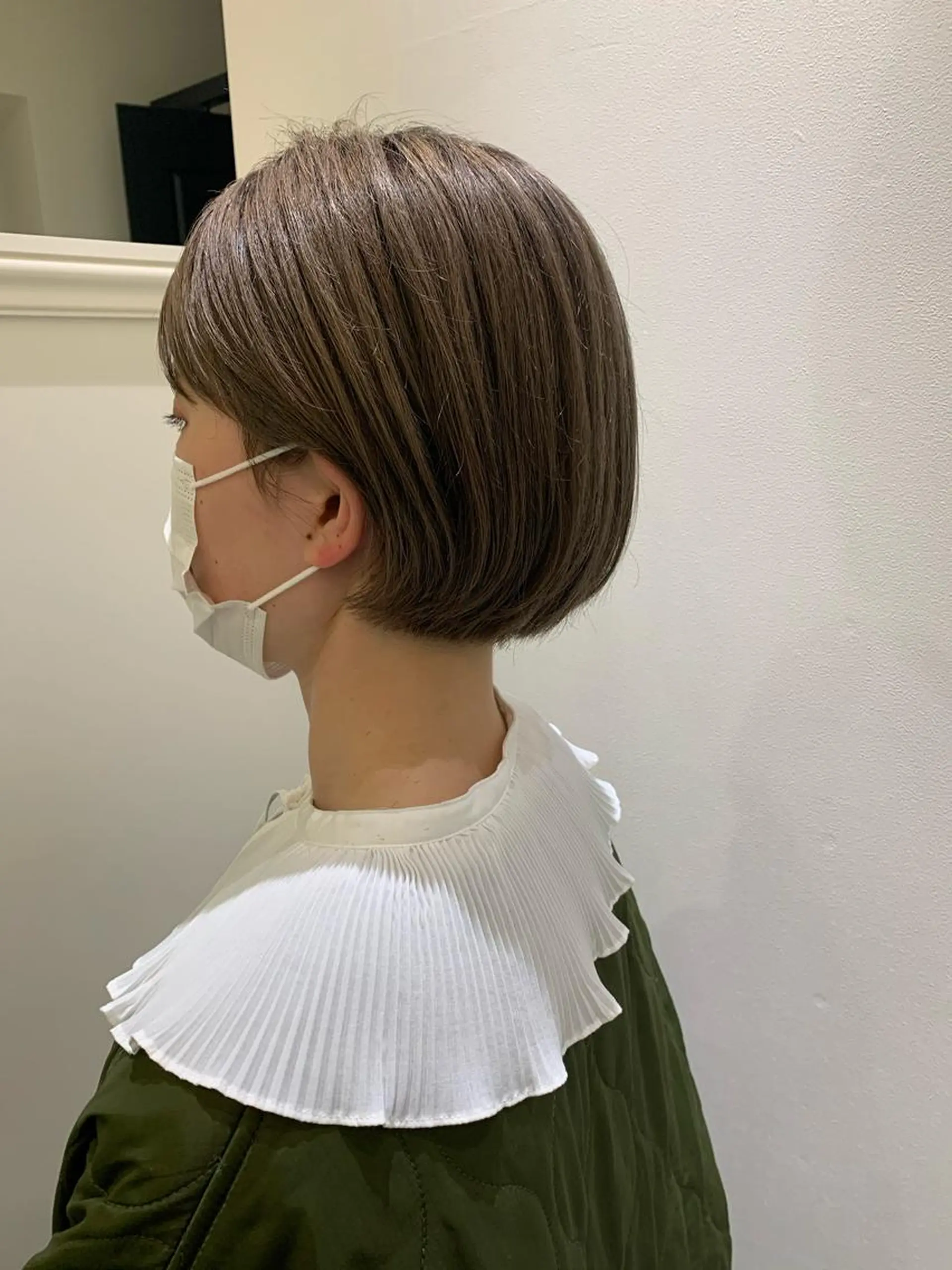 ショート カラー ボブ ヘアカラー トリートメント 梅田/茶屋町 sayakaのヘアスタイル