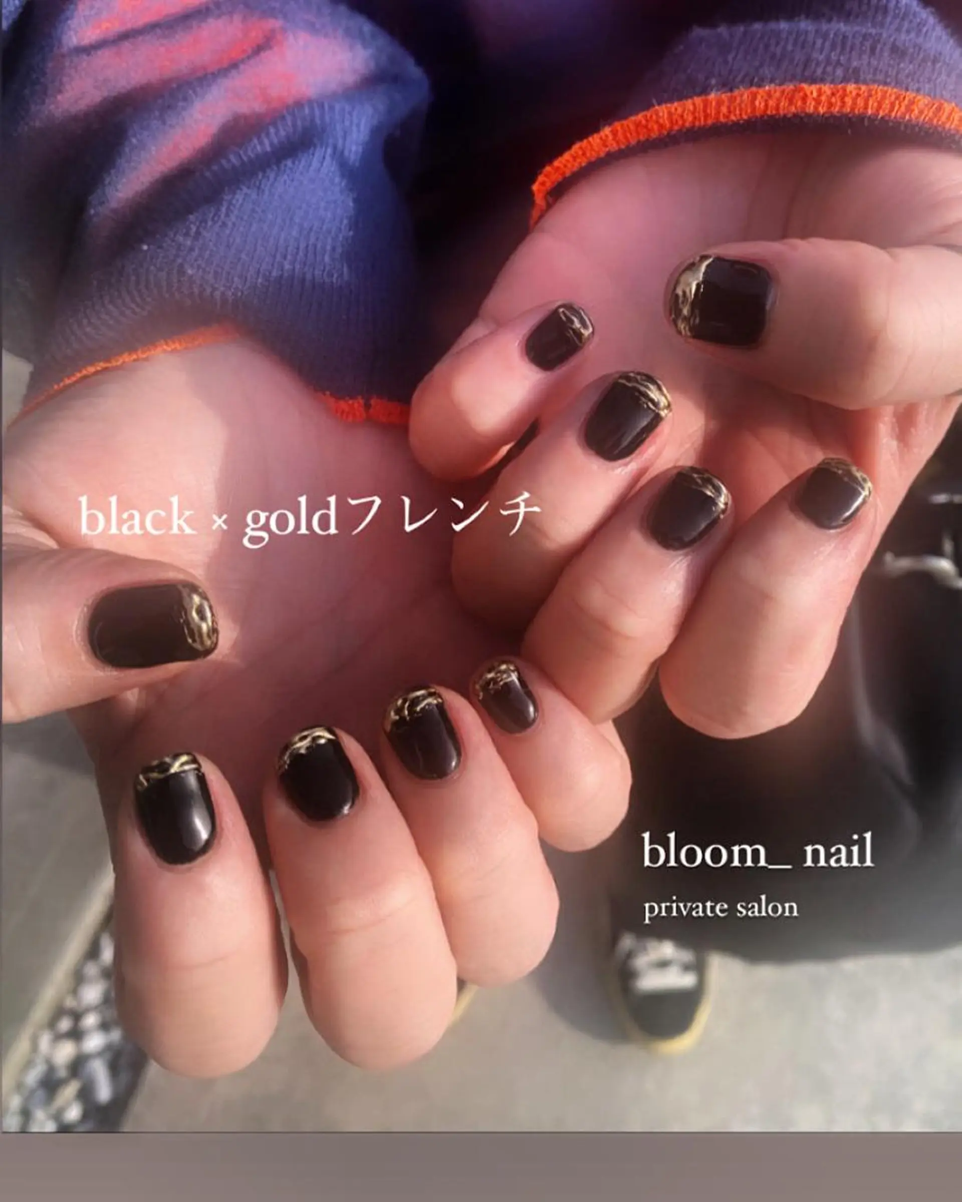 ネイル フレンチネイル ミラーネイル ワンカラーネイル ショートネイル bloom_ nailのネイルデザイン
