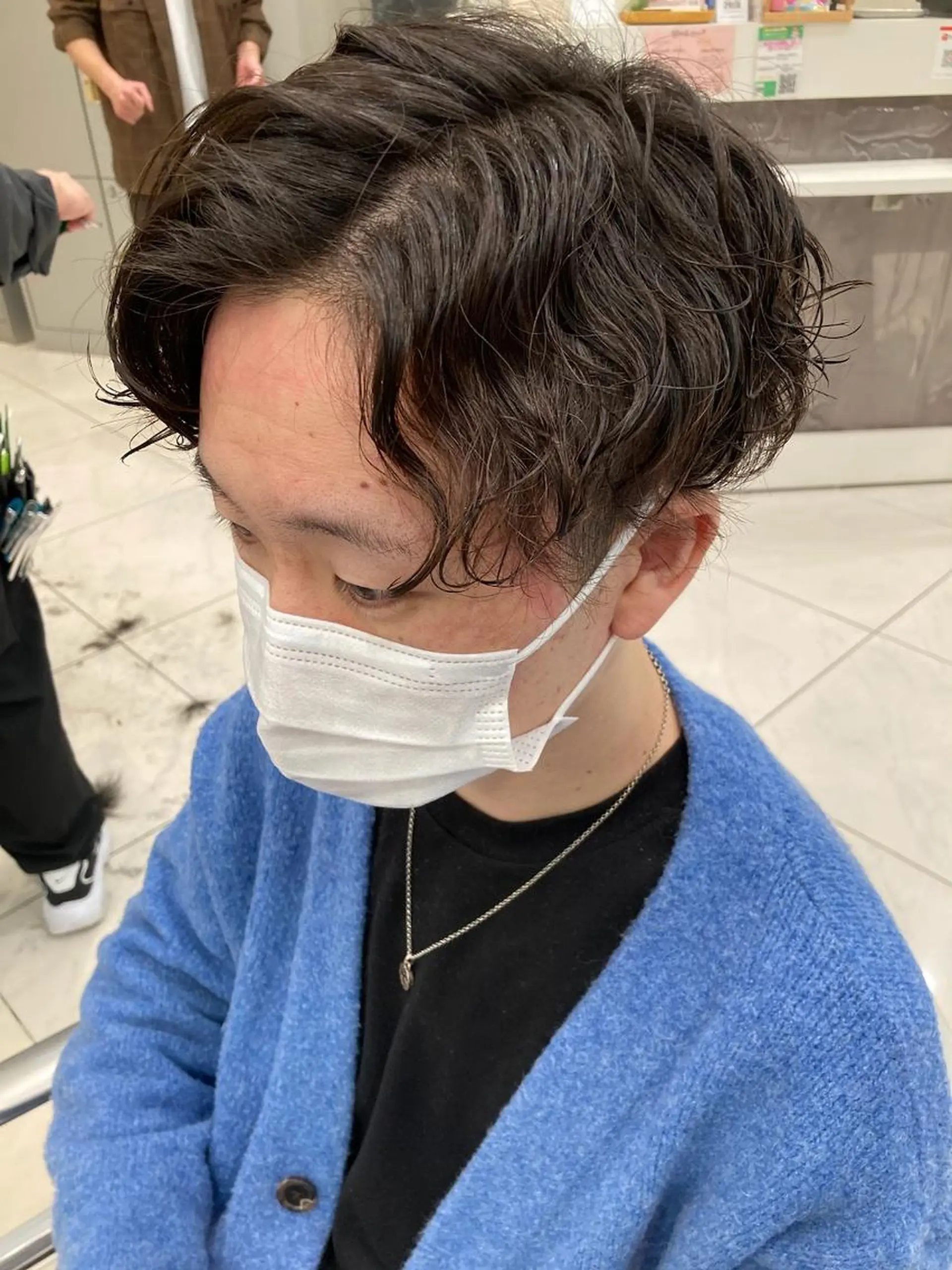 パーマ メンズ 髪質改善 カミムラのヘアスタイル