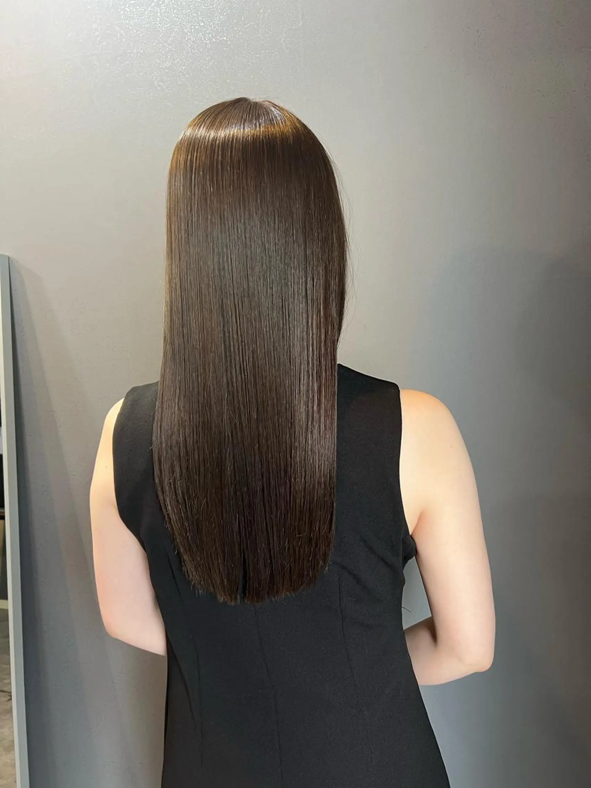 ロング 髪質改善 トリートメント 酸性ストレート ヘアカラー 縮毛矯正 トリートメント ＊くせ毛に特化＊ 【yun】のヘアスタイル
