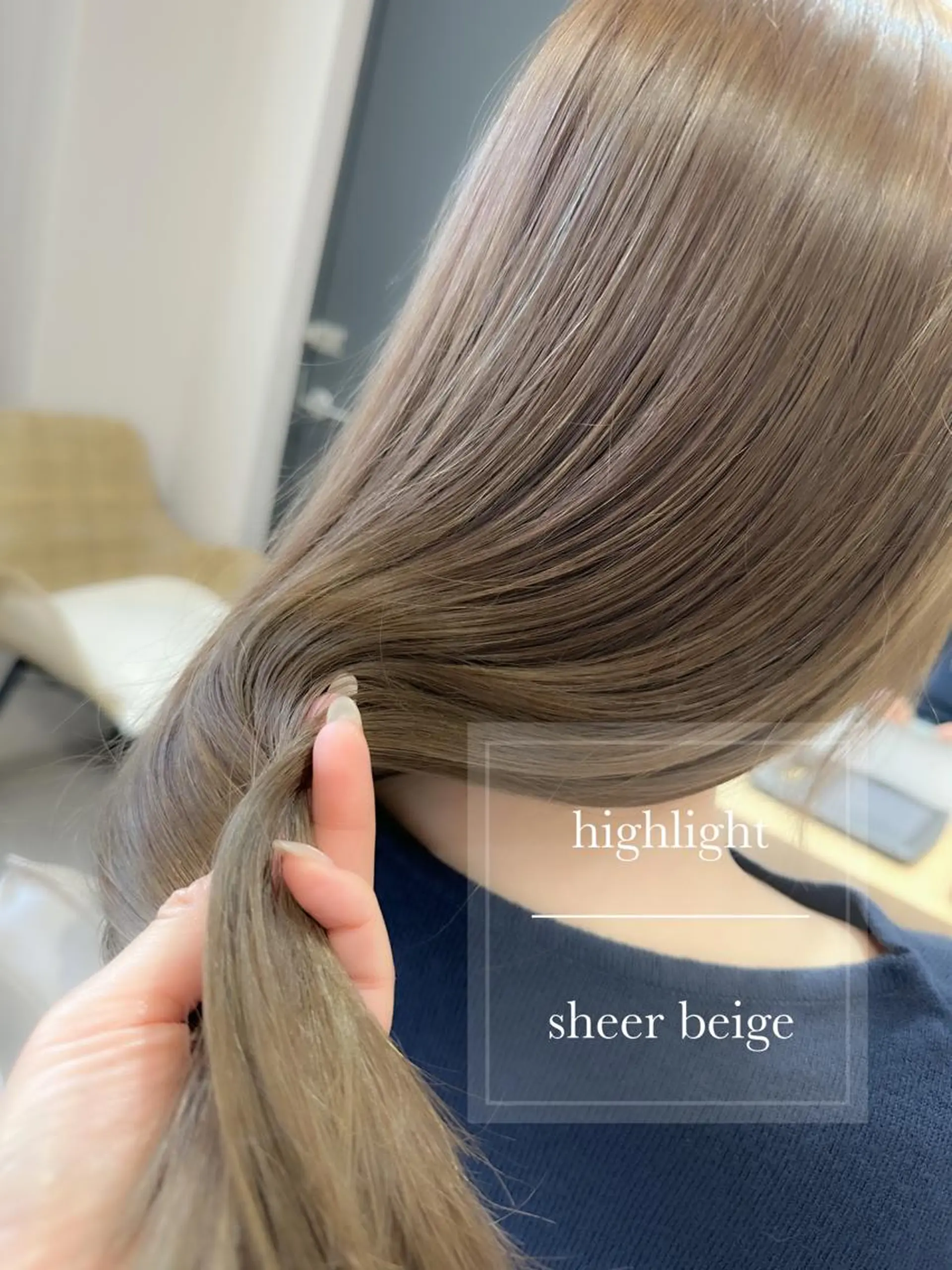 ロング カラー ヘアアレンジ topstylist 芳賀みなみのヘアスタイル