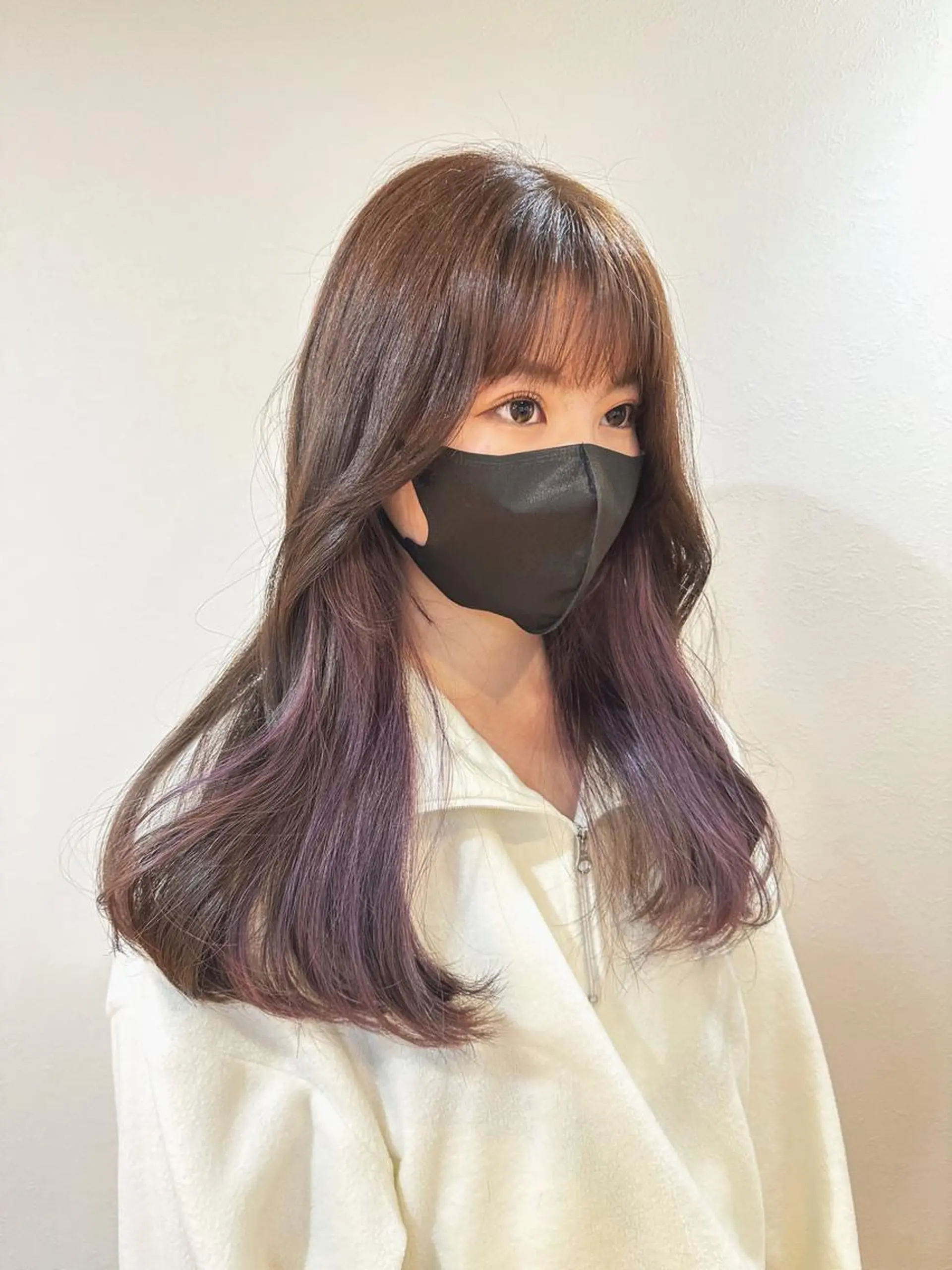 ロング カラー カット ヘアカラー TRENCH　相澤 果歩のヘアスタイル