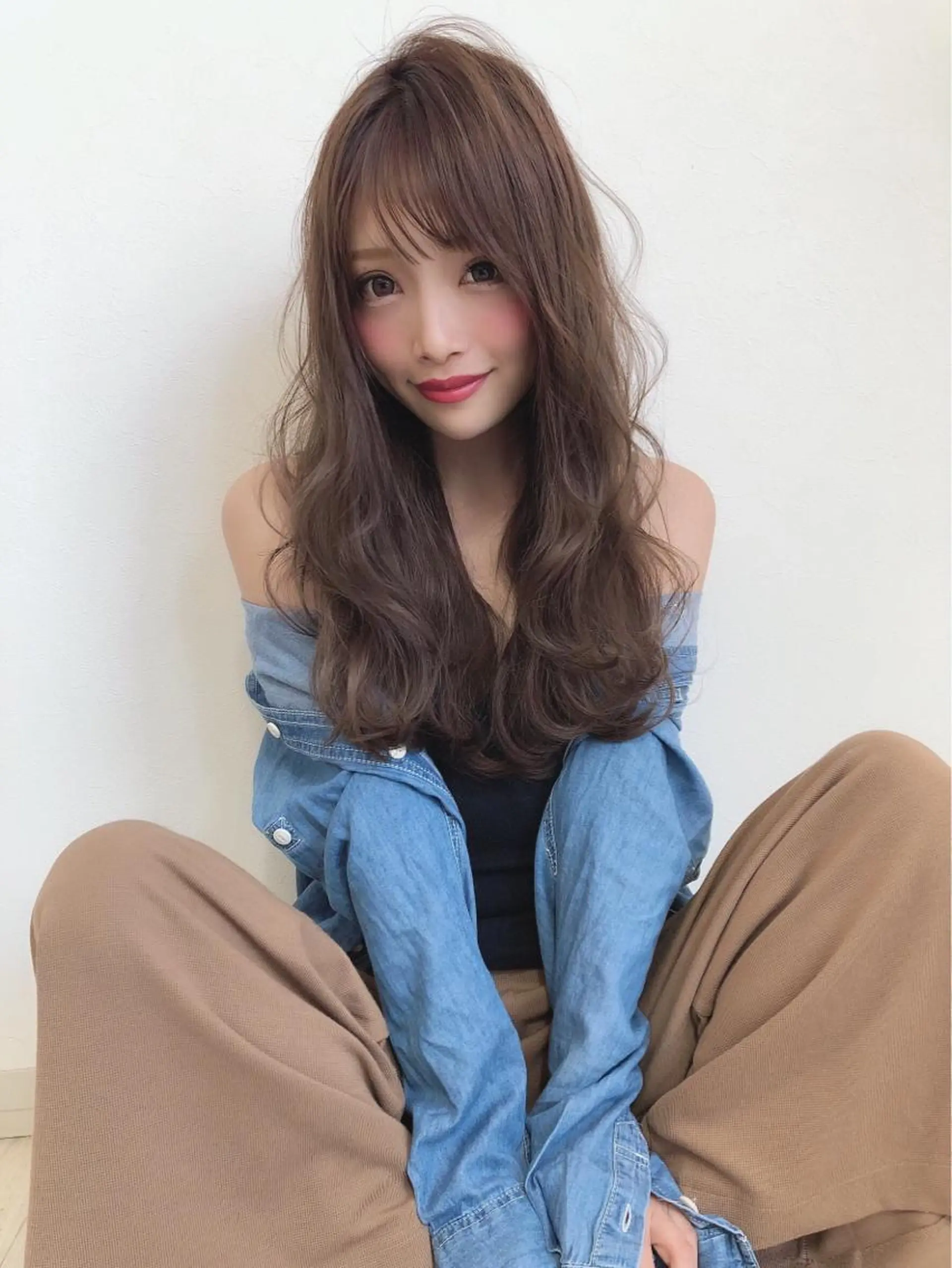 セミロング 似合わせカット 小顔カット ボンドストーリーノヴァ所属・縮毛矯正・髪質改善 ❣️三浦正也のヘアスタイル