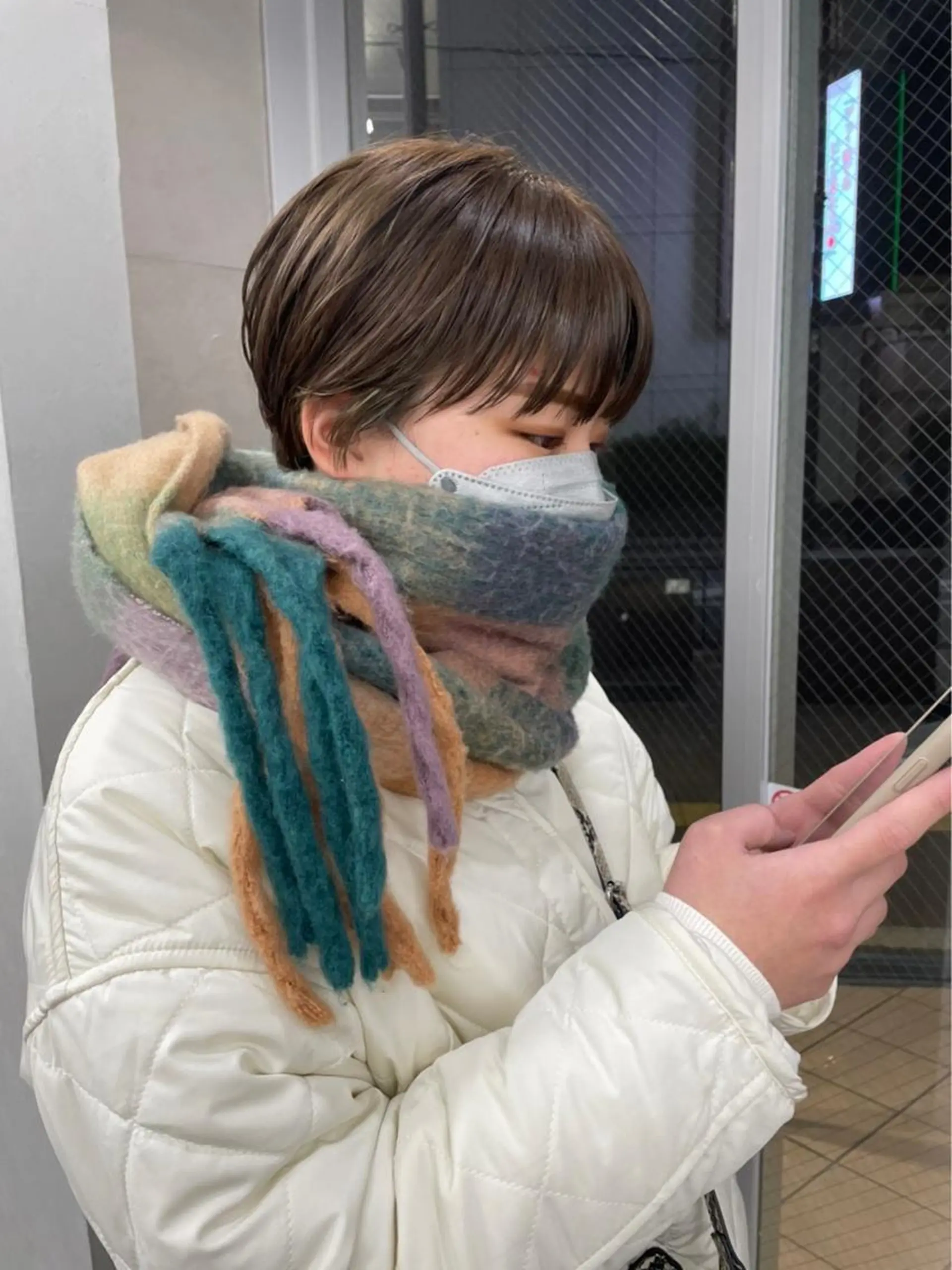 ショート mono.所属・南茨/ヘッドスパ /カット/momoのヘアスタイル