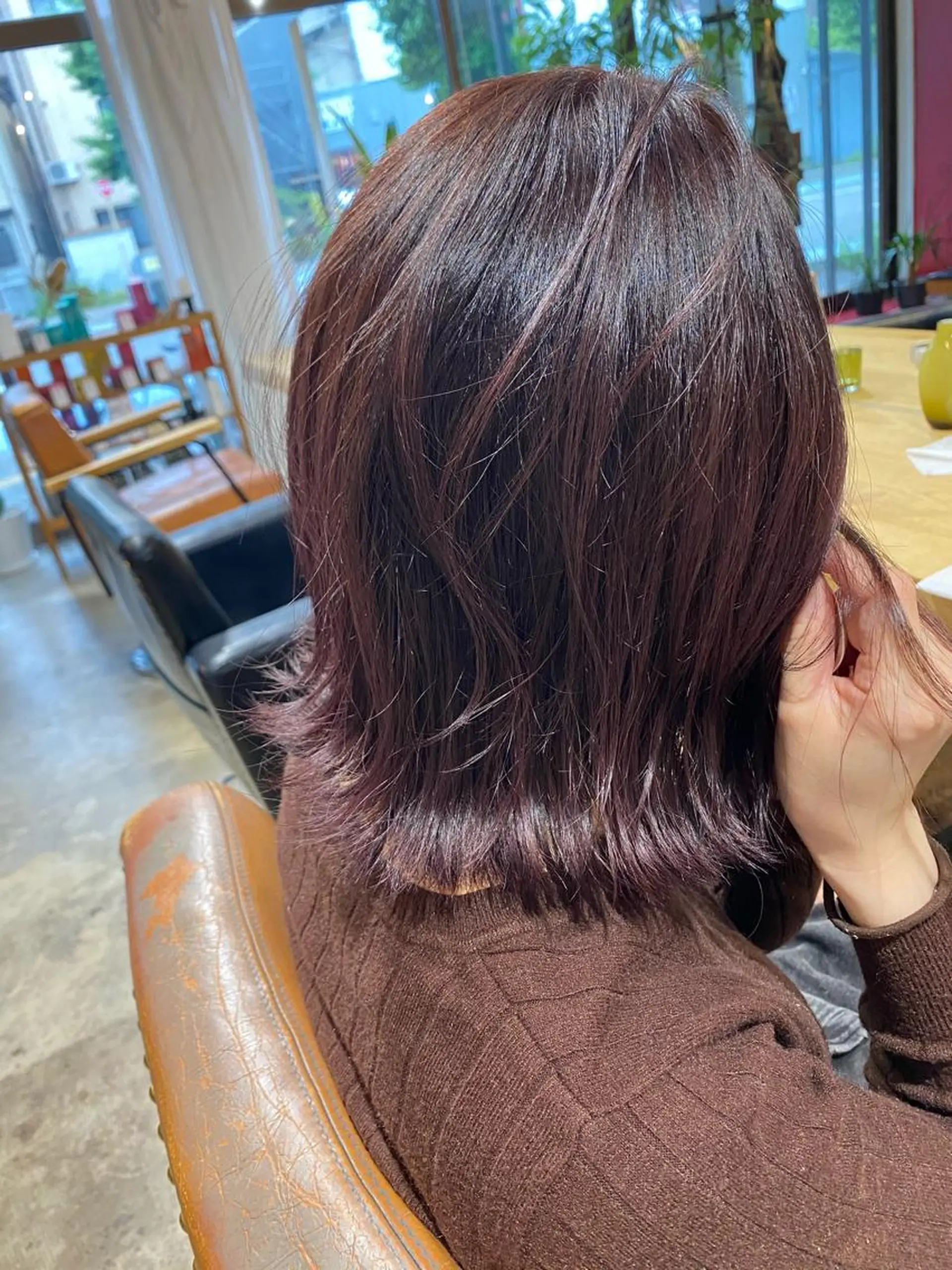 カラー 小日向 沙織のヘアスタイル