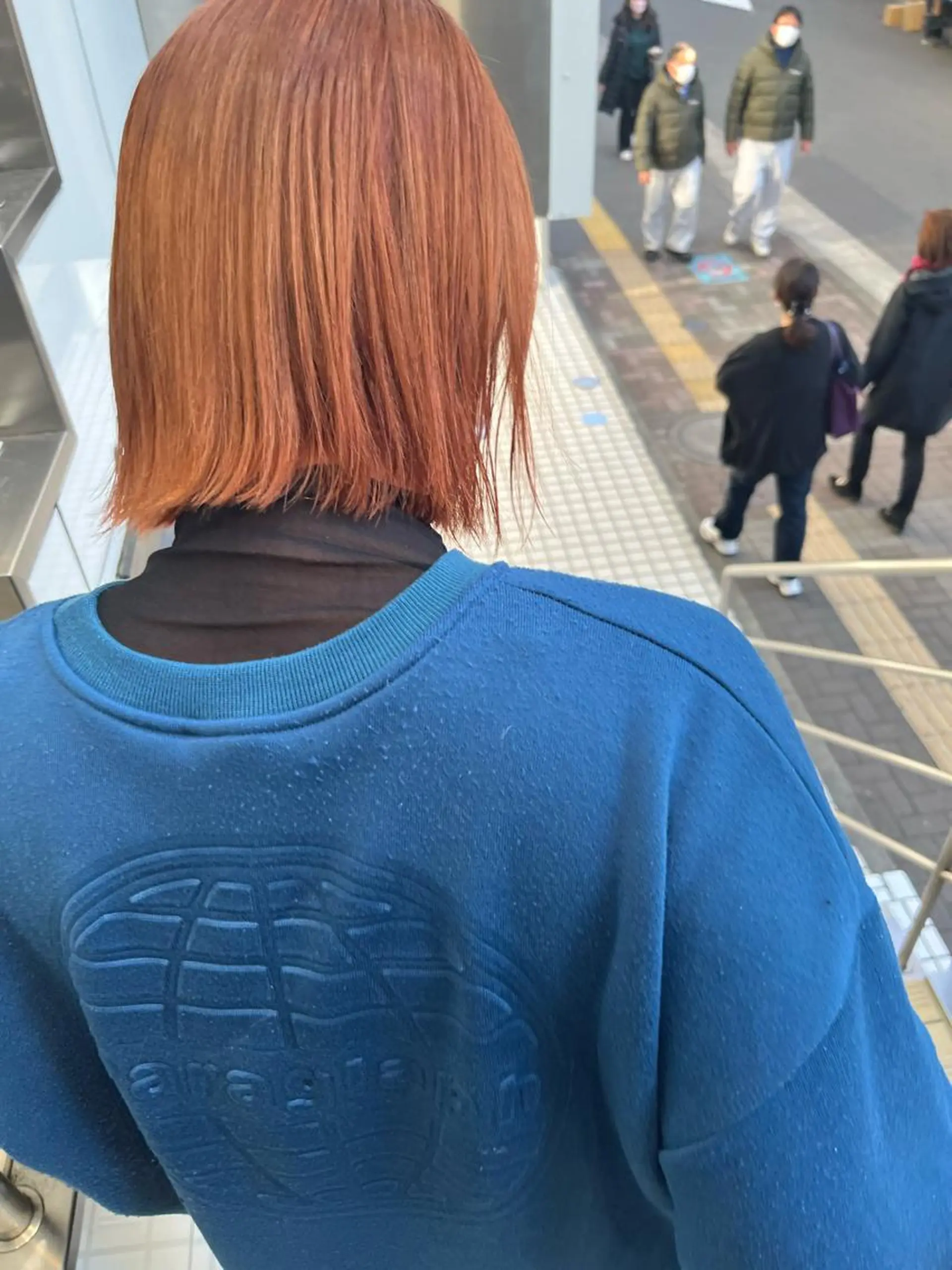 ショート カラー ヘアカラー 💖デザインカラー/ タダ ハナカ💖のヘアスタイル