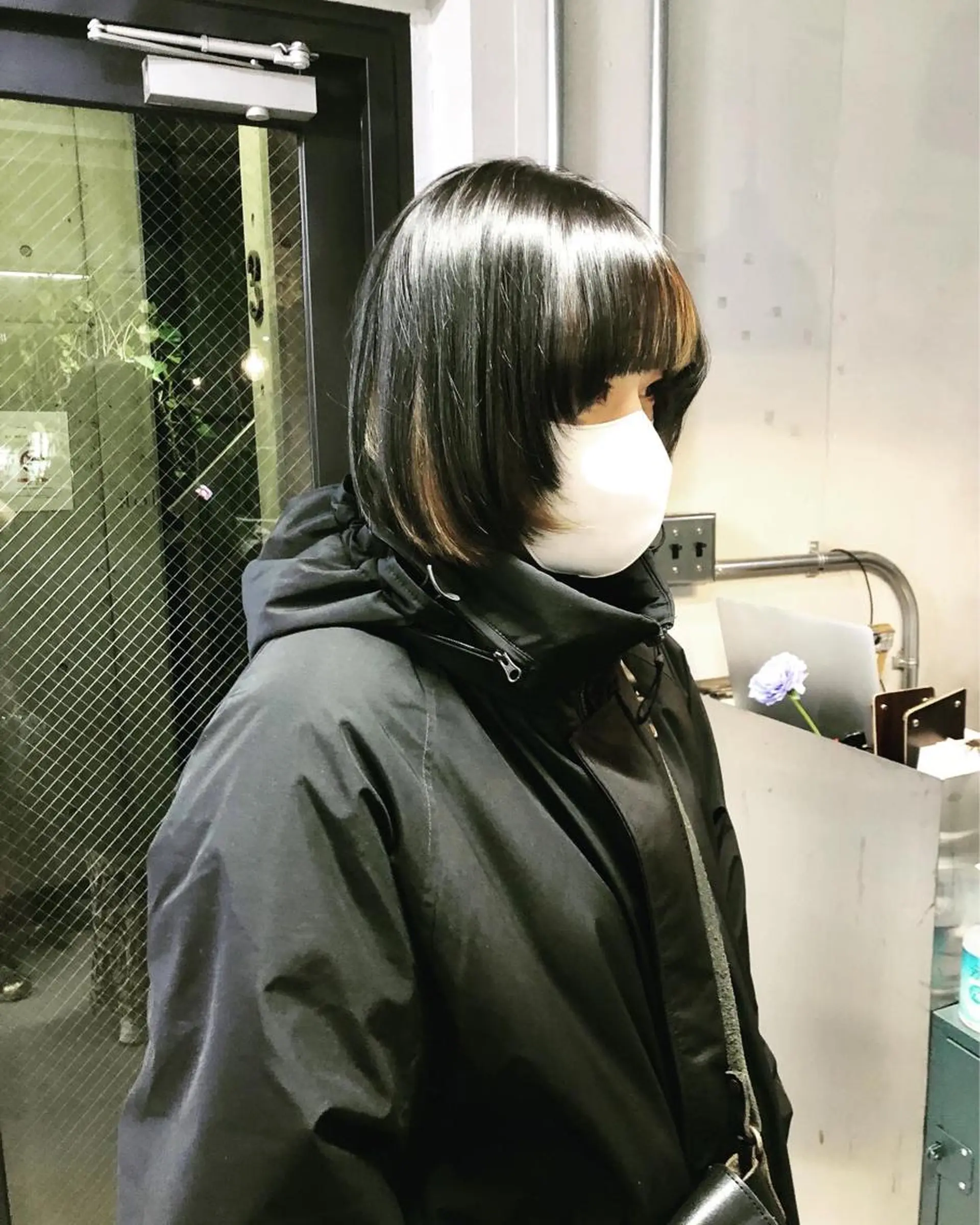 ミディアム カラー ALLEN hair 池袋店所属・松下 倫子のヘアスタイル