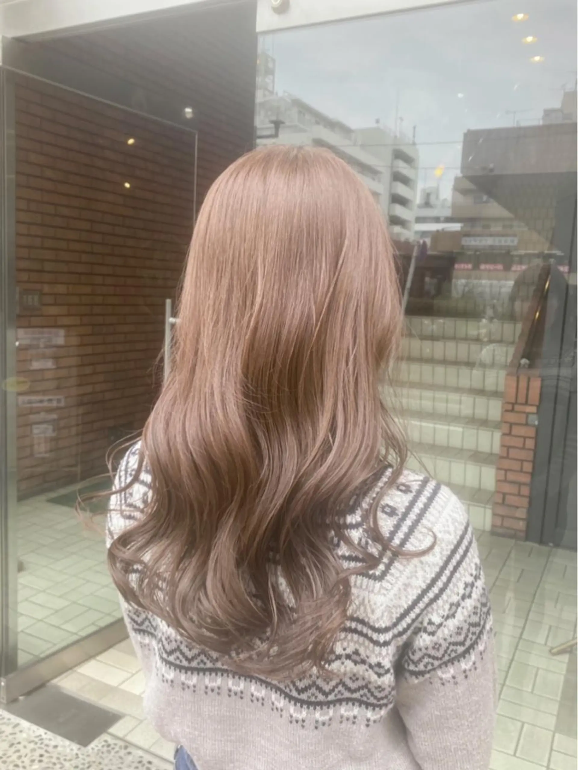 ロング motel所属・モデルや芸能人も通う ✨マンツーマンサロンのヘアスタイル