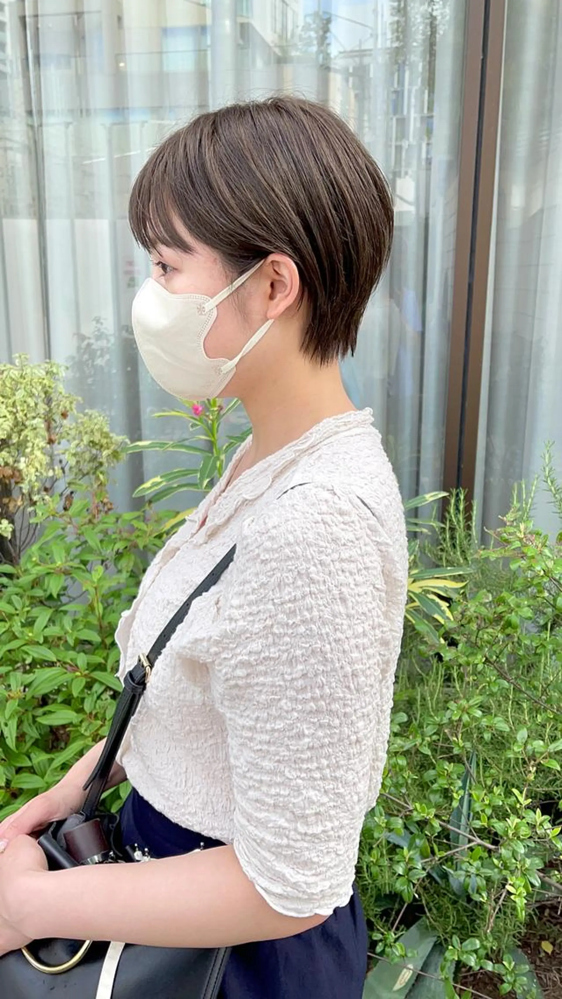 ショート カラー mee.urawa所属・似合わせショート×透 明感/やじまたかしのヘアスタイル