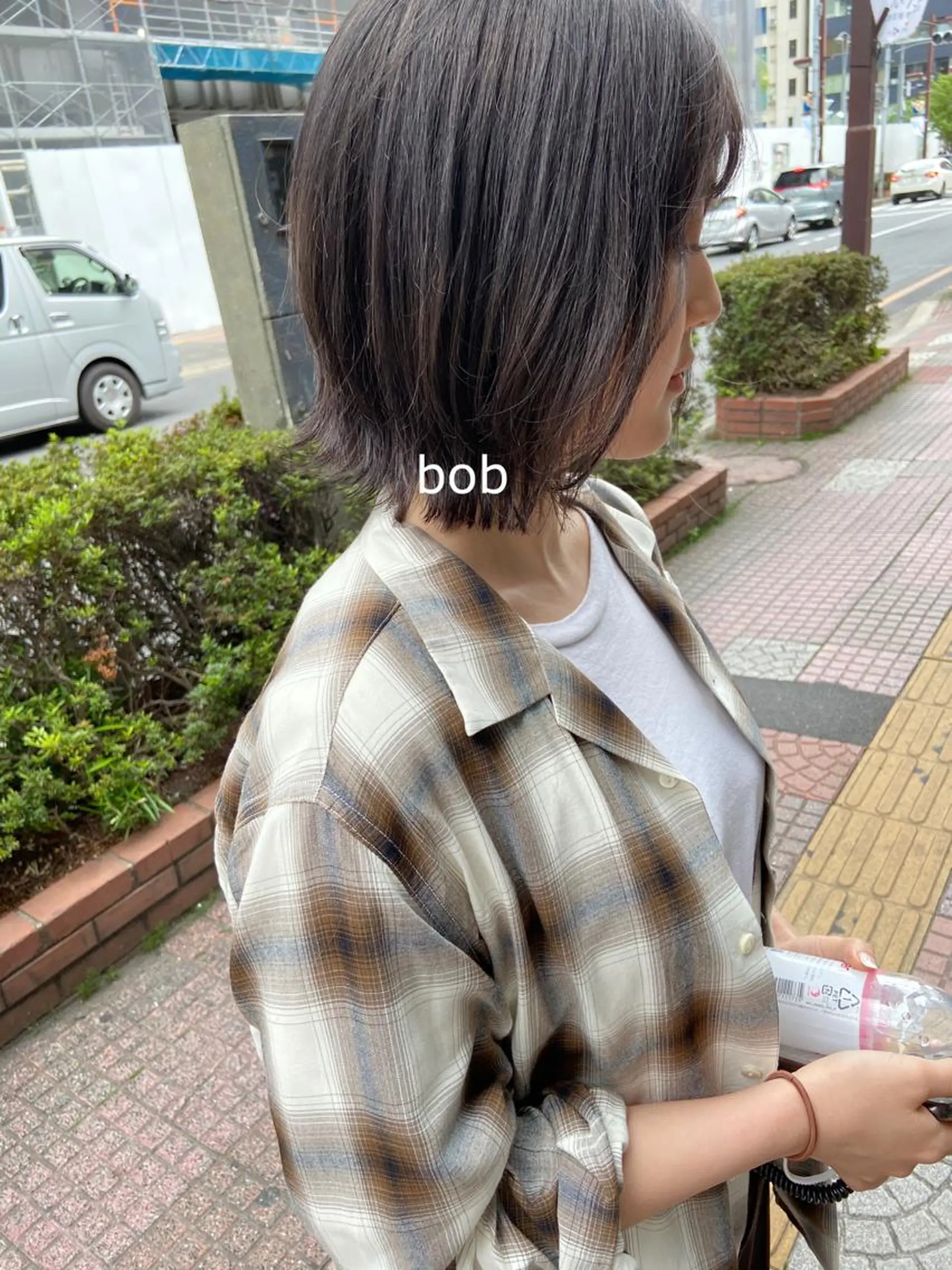 ミディアム カラー GLROW haruhiのヘアスタイル