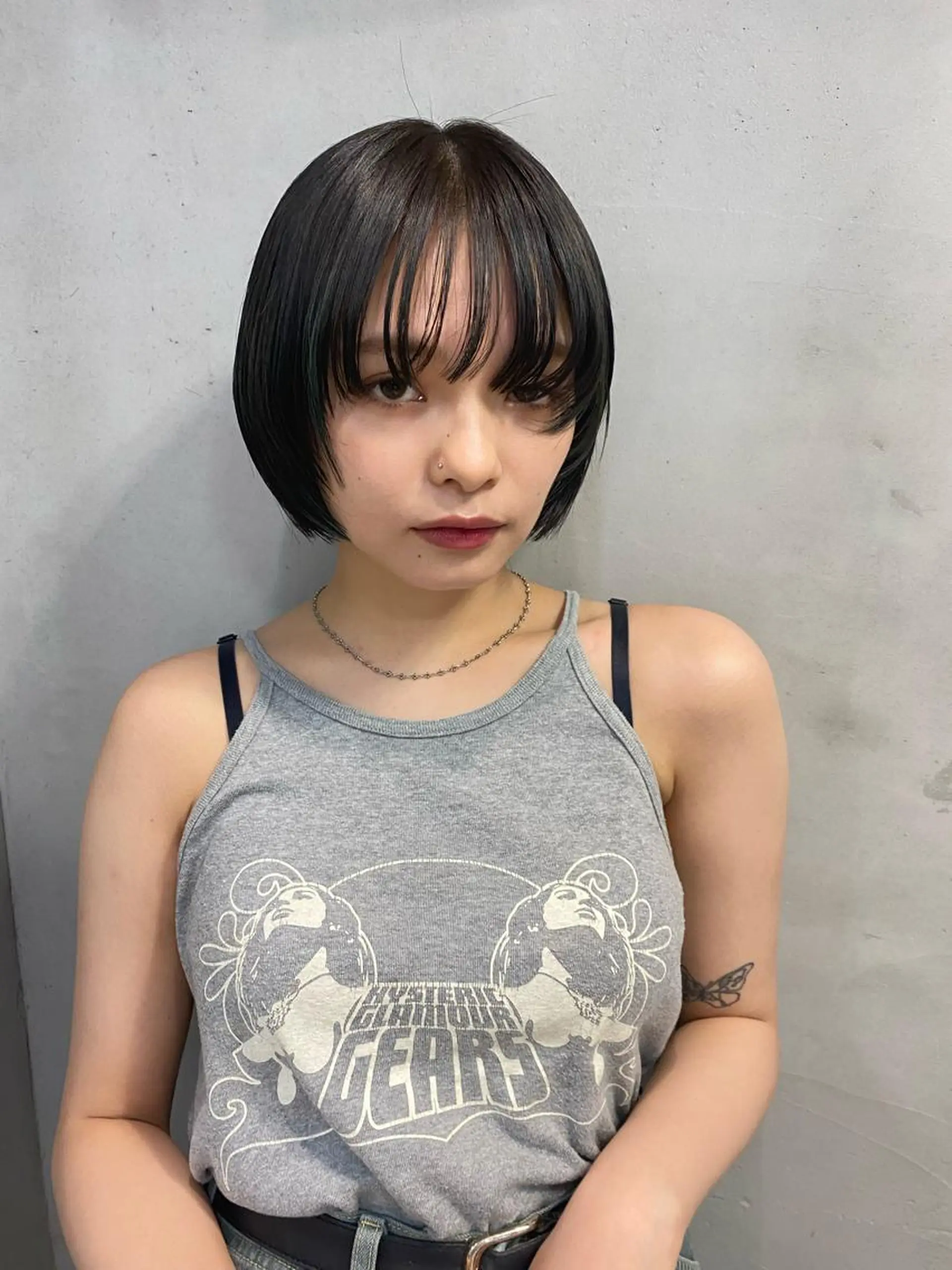 ショート カラー パーマ カット too good所属・gouru 難波美容師のヘアスタイル