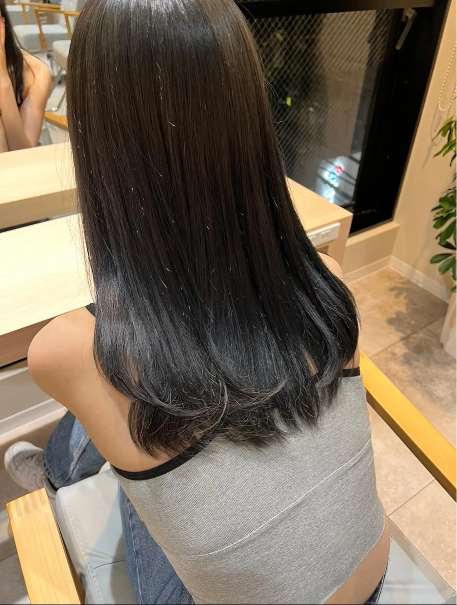 ミディアム カラー 透明感カラー グレージュ 🫧似合わせカット 池袋　/Junのヘアスタイル