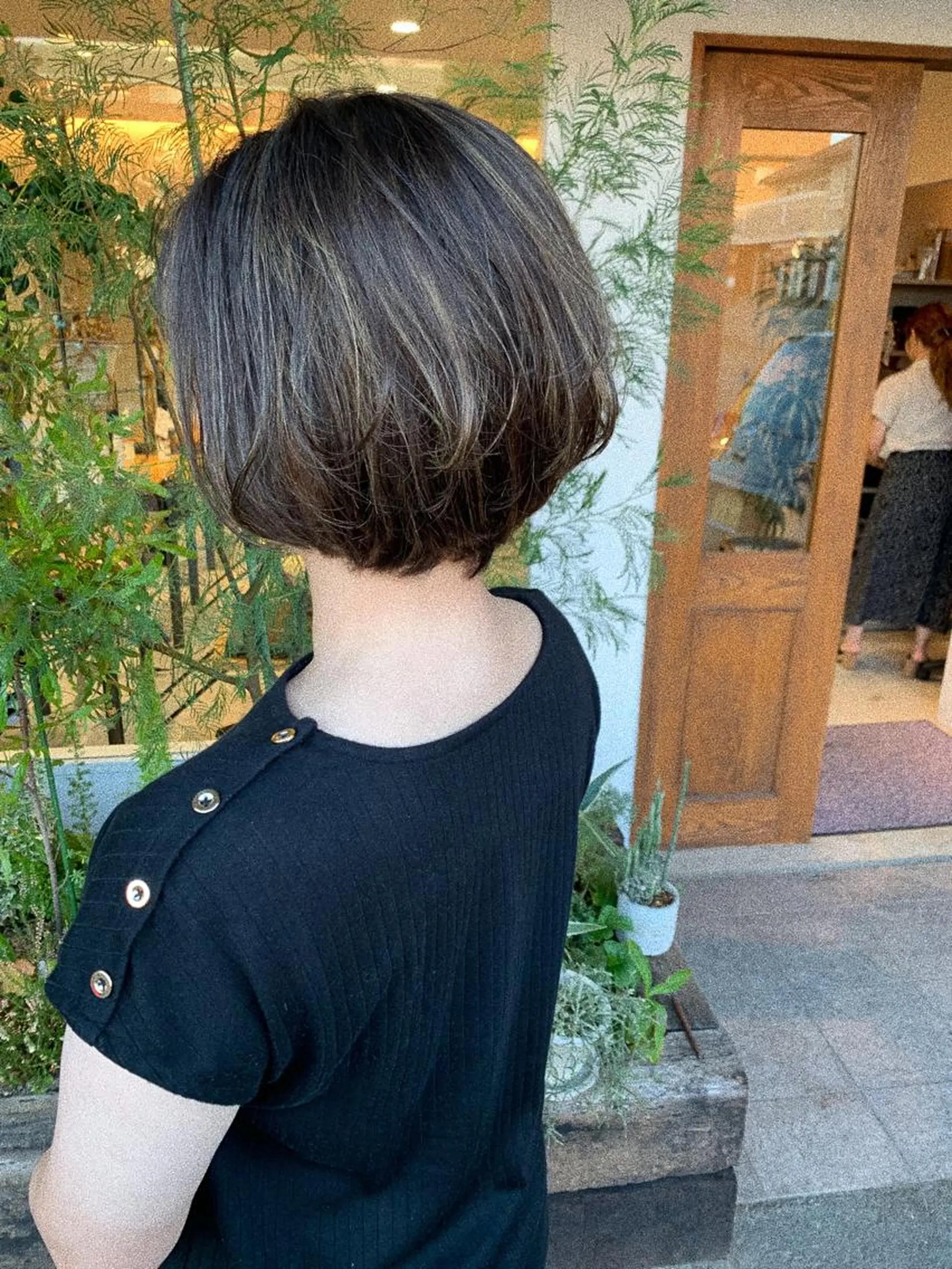 ショート カラー ハイライトカラー ハイライト ヘアカラー 船津 佳奈美のヘアスタイル