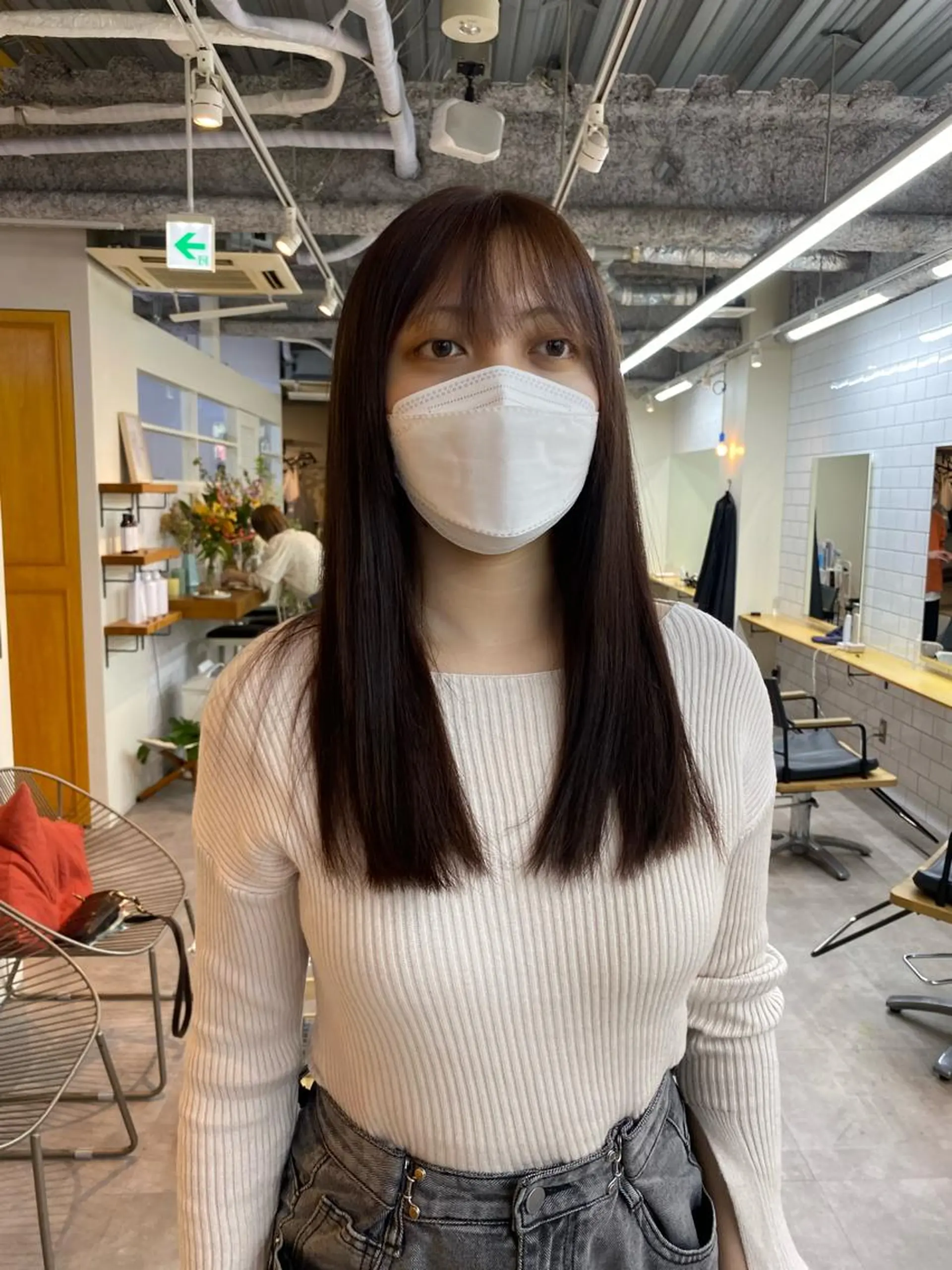 ロング カラー yumeka🩶ボブ 暖色/透け感カラーのヘアスタイル