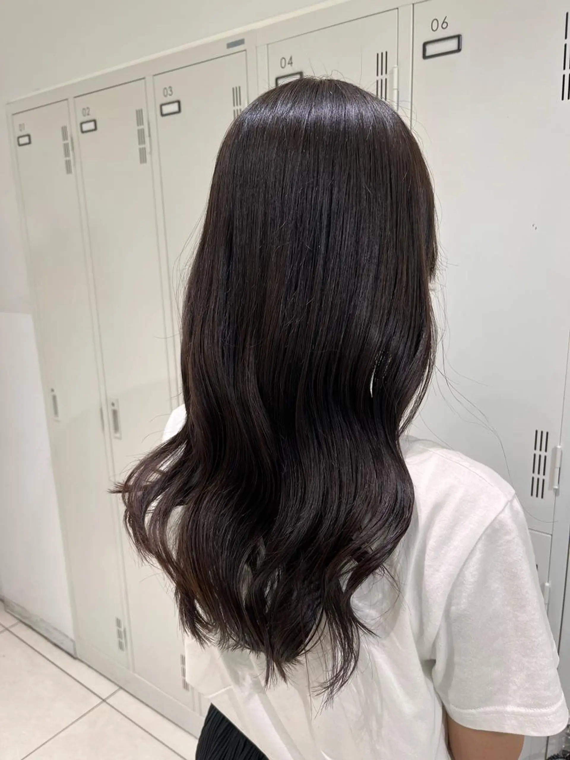 セミロング カラー カット ヘアカラー トリートメント メンズ縮毛矯正🦊ハ イトーン　RYOKAのヘアスタイル