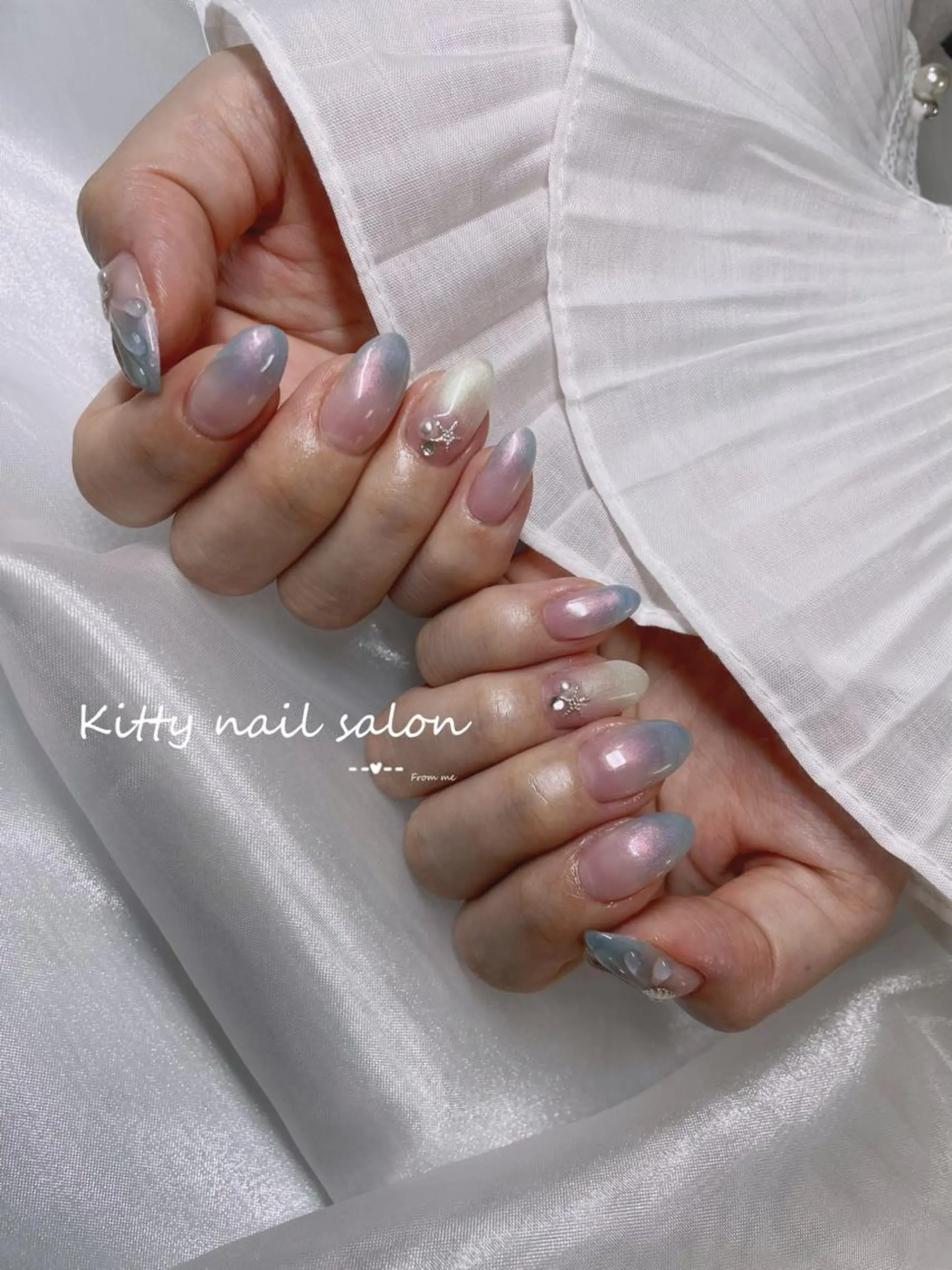 ネイル ハンドネイル kitty nail salonのネイルデザイン